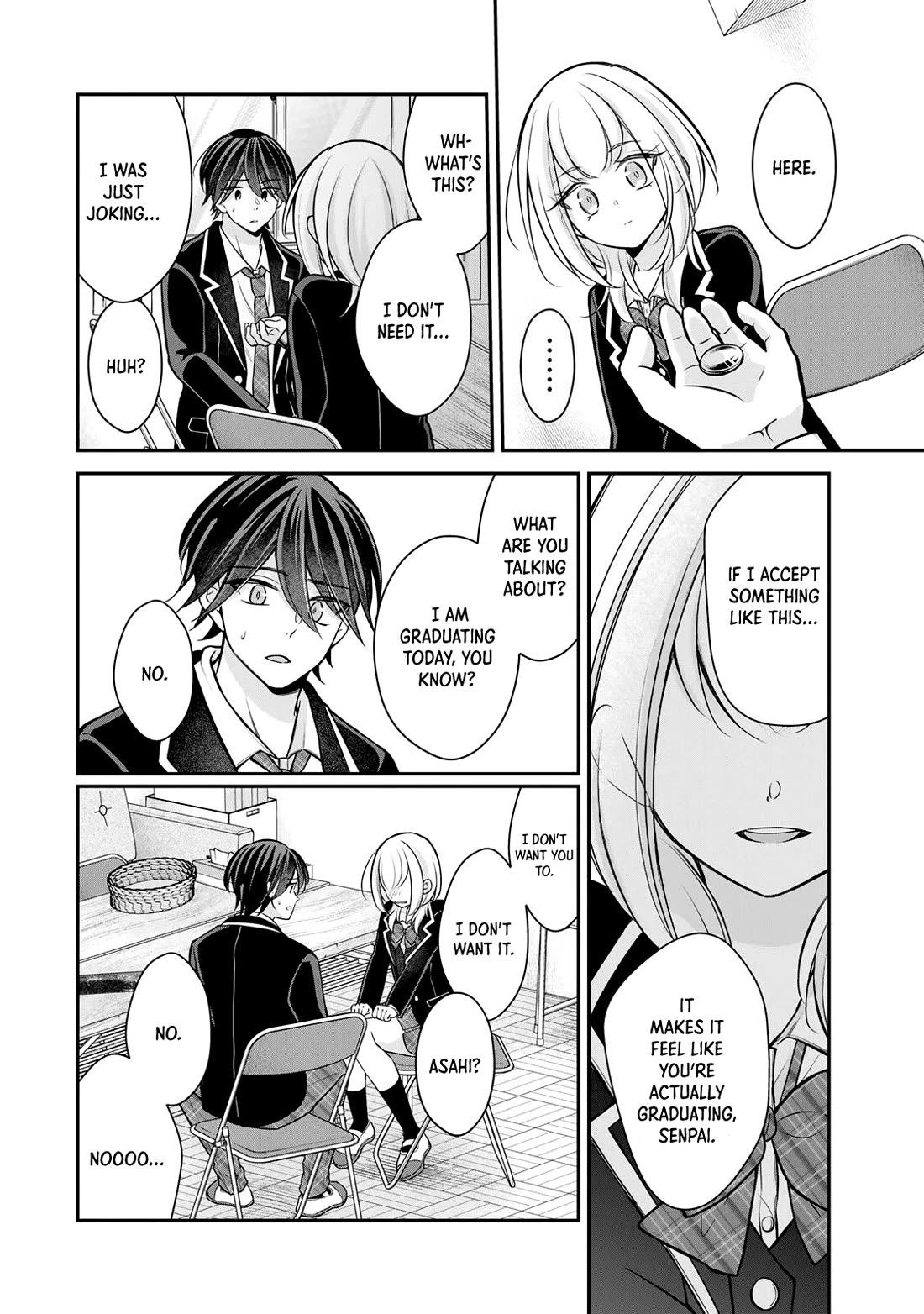 I Want to Teach that Cheeky Asahi-chan a Lesson chapter 28 page 11