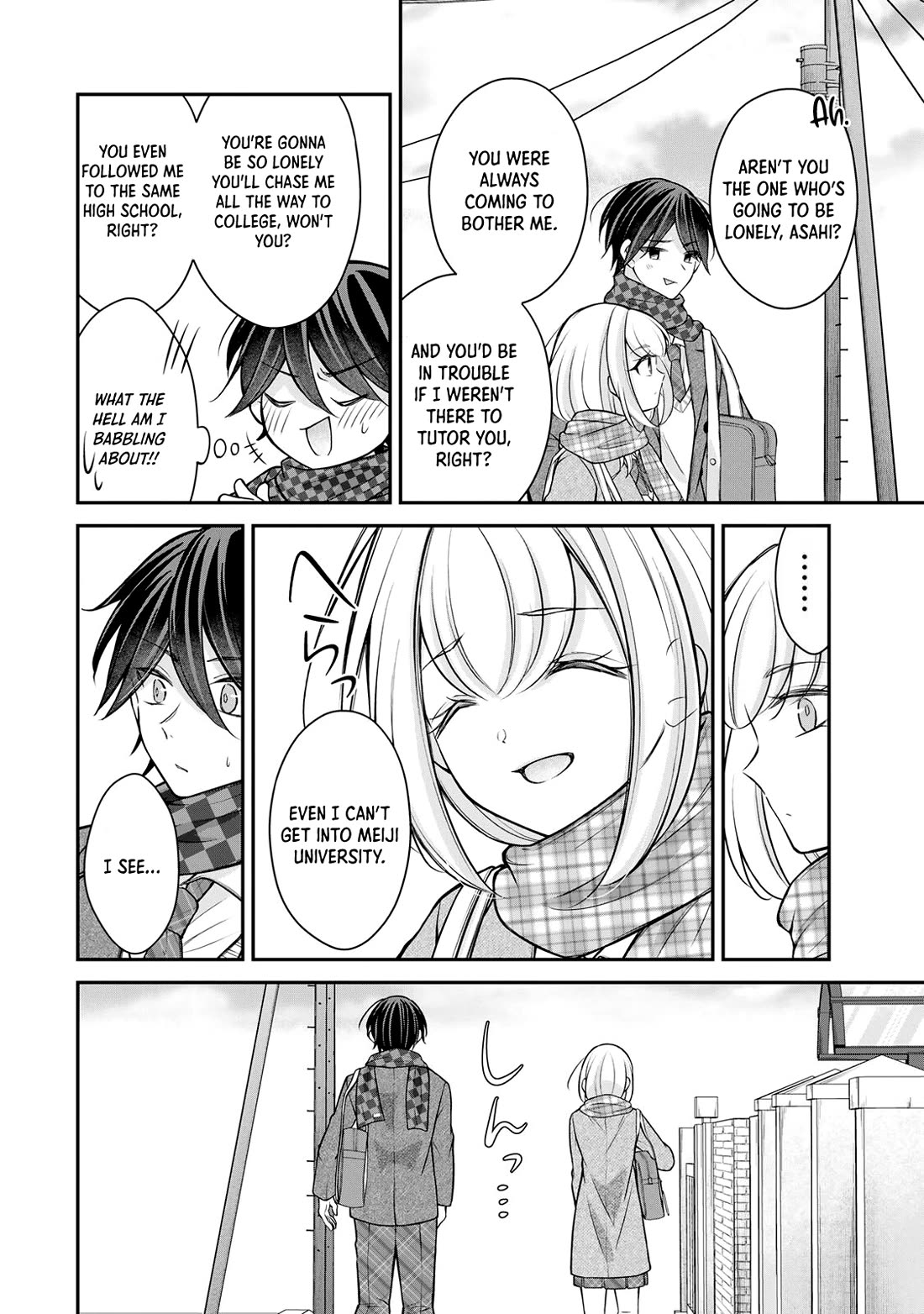 I Want to Teach that Cheeky Asahi-chan a Lesson chapter 28 page 3
