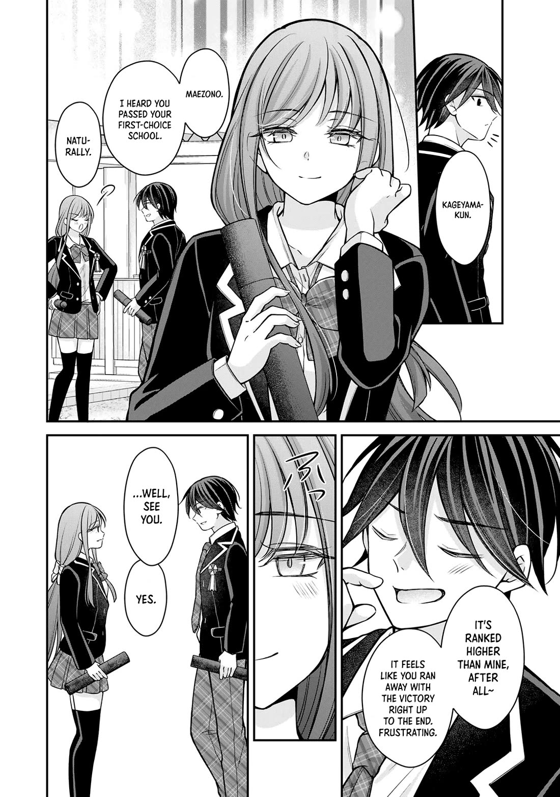 I Want to Teach that Cheeky Asahi-chan a Lesson chapter 28 page 7