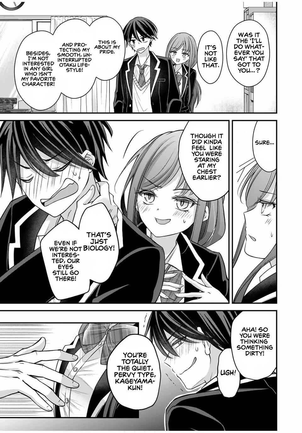 I Want to Teach that Cheeky Asahi-chan a Lesson chapter 3 page 12