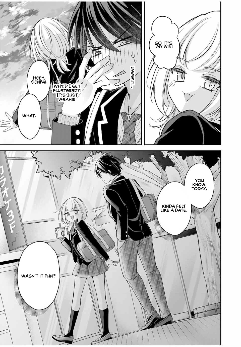 I Want to Teach that Cheeky Asahi-chan a Lesson chapter 4 page 13