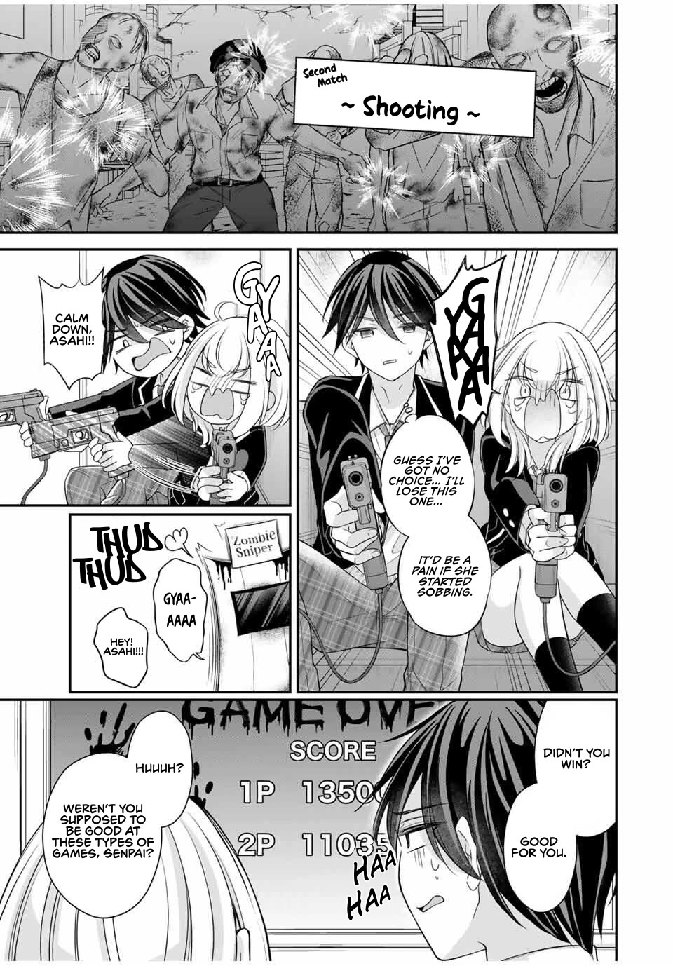 I Want to Teach that Cheeky Asahi-chan a Lesson chapter 4 page 5