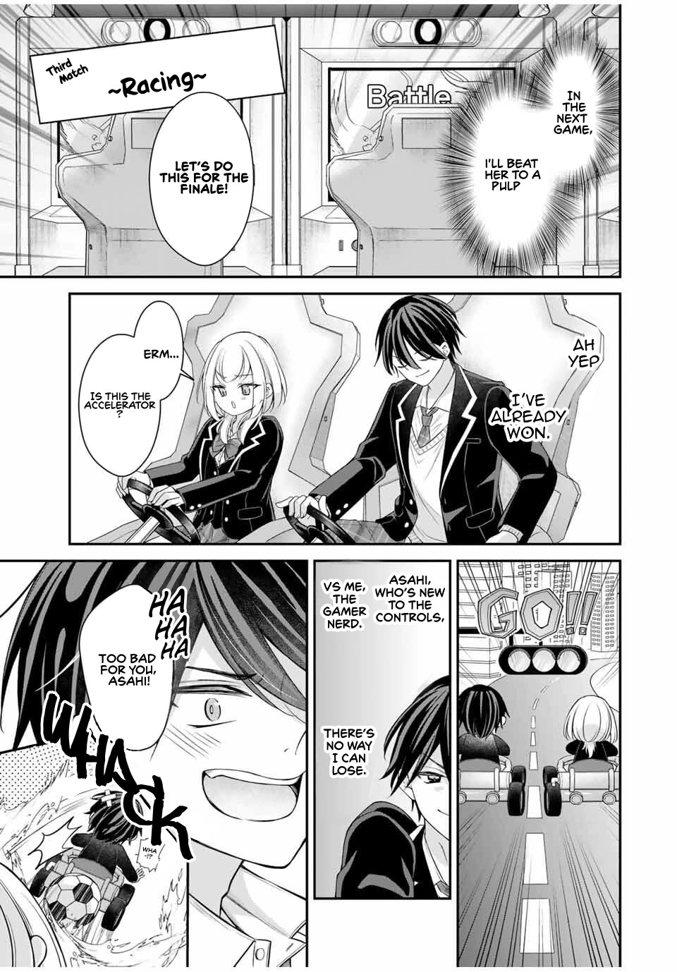 I Want to Teach that Cheeky Asahi-chan a Lesson chapter 4 page 7