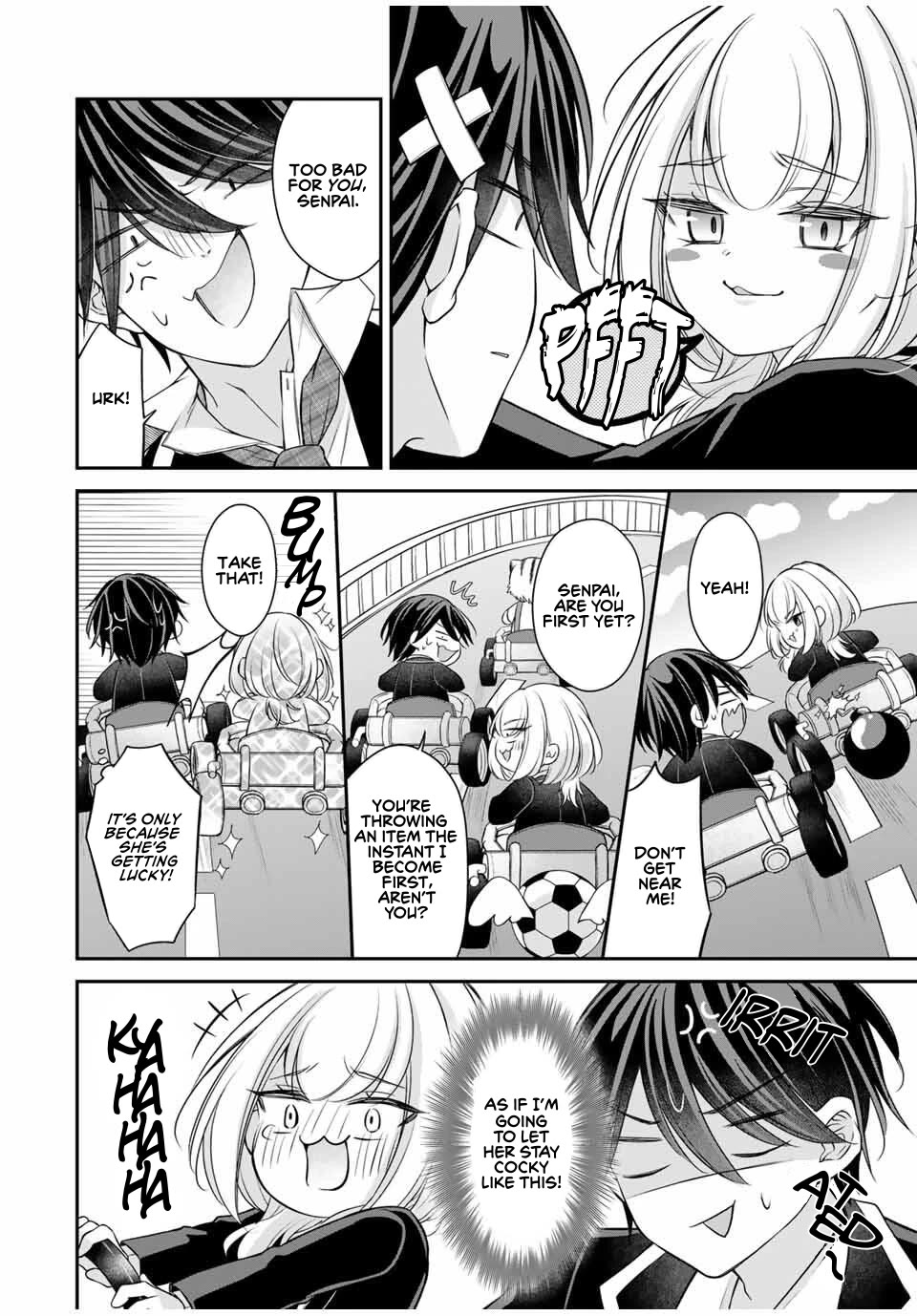 I Want to Teach that Cheeky Asahi-chan a Lesson chapter 4 page 8