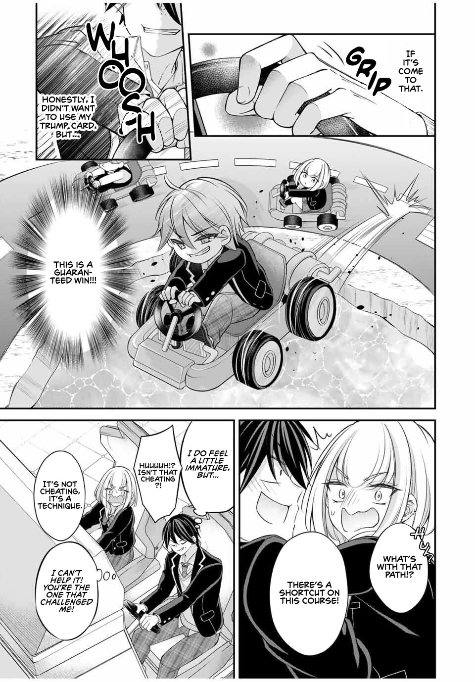 I Want to Teach that Cheeky Asahi-chan a Lesson chapter 4 page 9