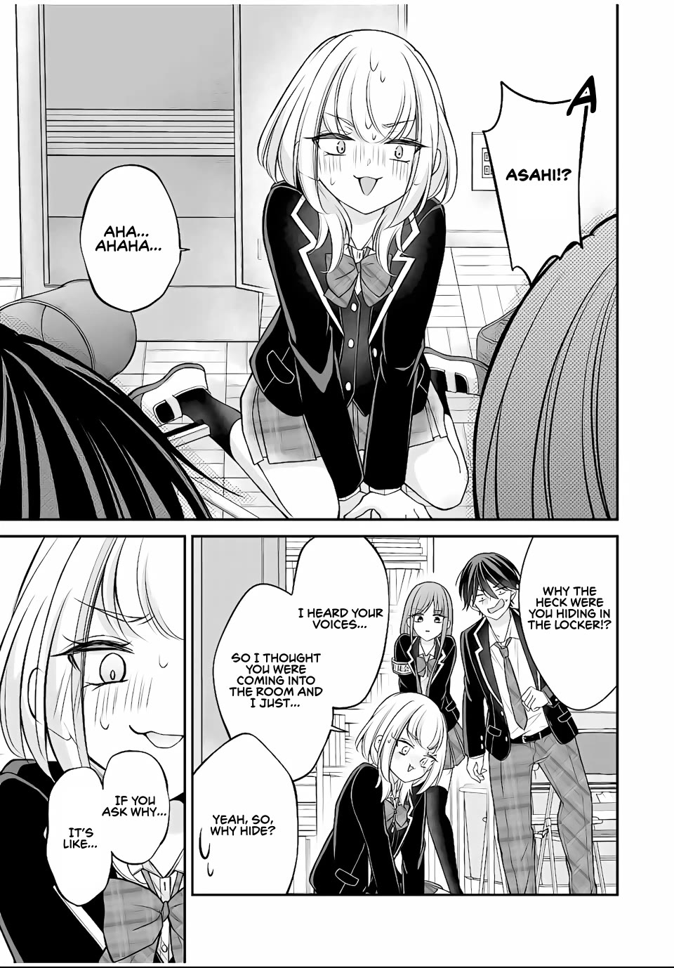 I Want to Teach that Cheeky Asahi-chan a Lesson chapter 8 page 11