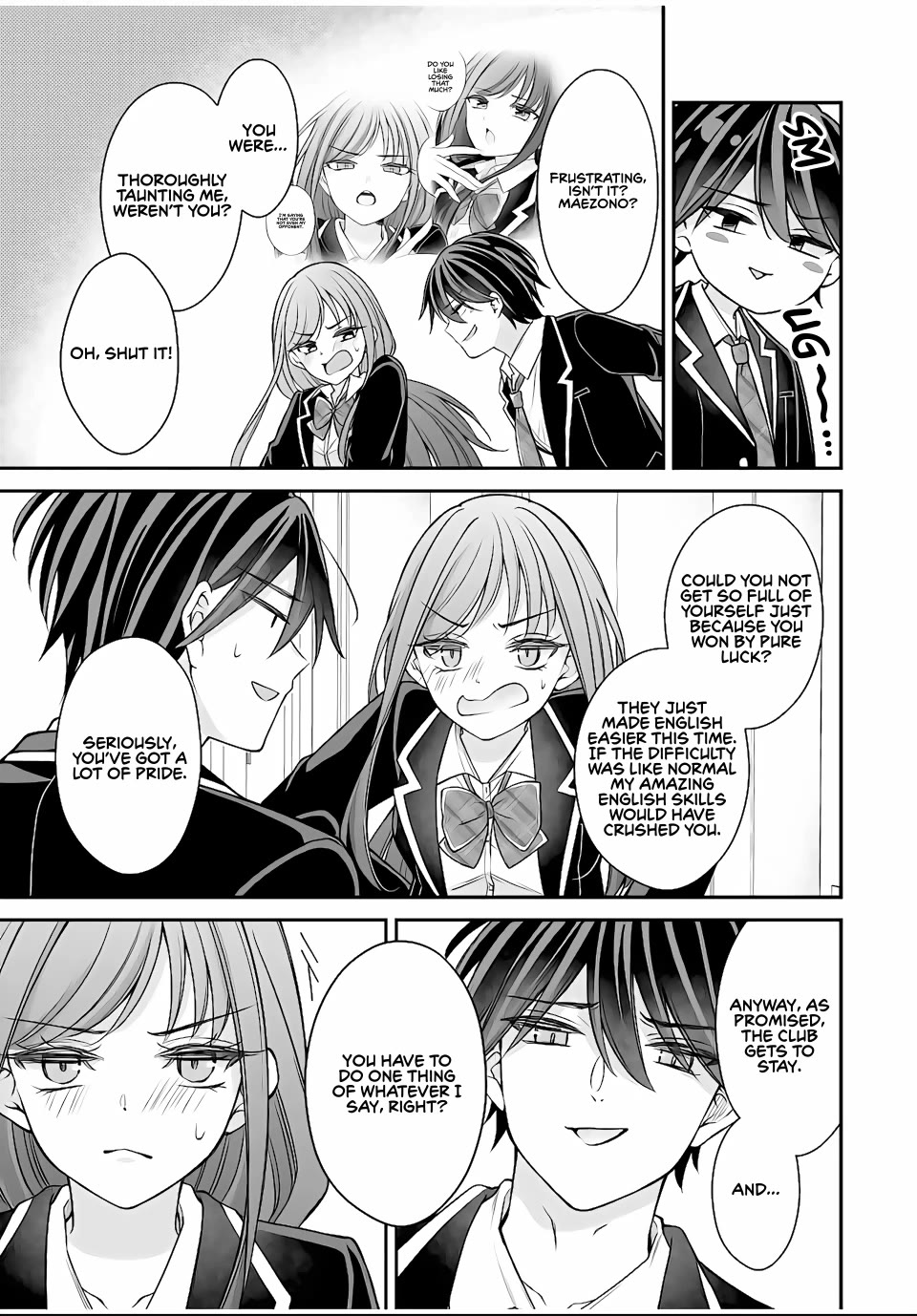 I Want to Teach that Cheeky Asahi-chan a Lesson chapter 8 page 5