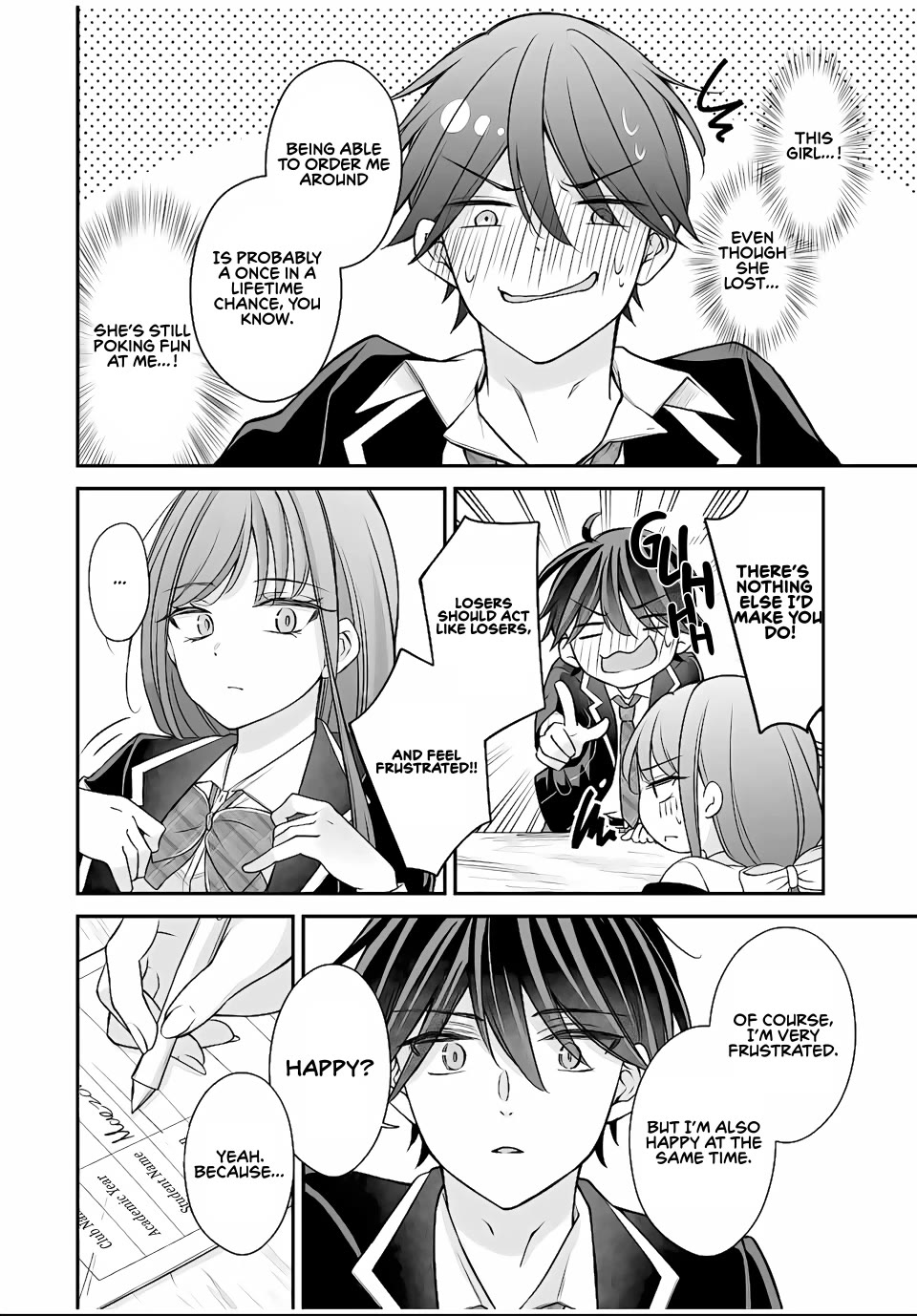 I Want to Teach that Cheeky Asahi-chan a Lesson chapter 8 page 8