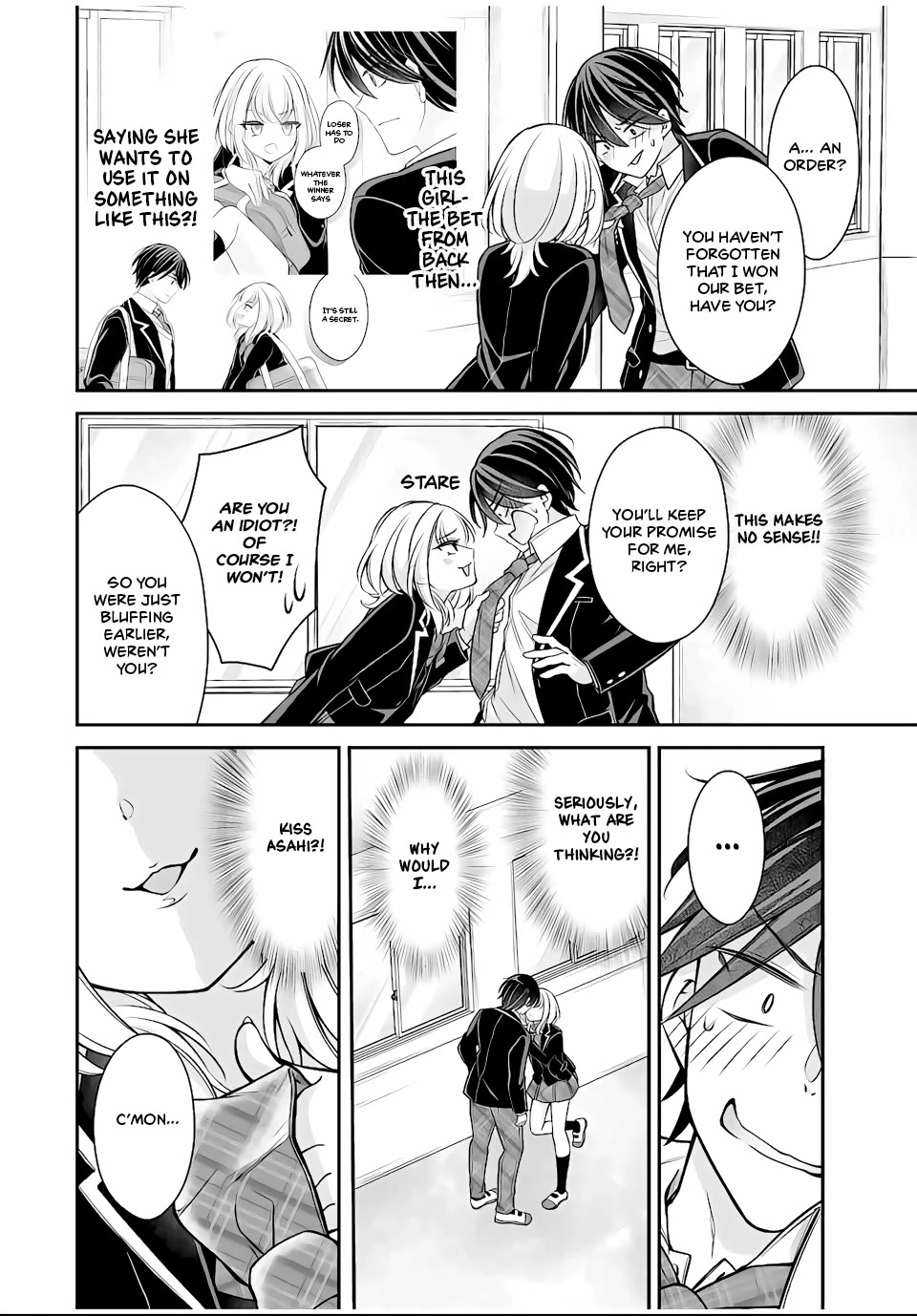 I Want to Teach that Cheeky Asahi-chan a Lesson chapter 9 page 10