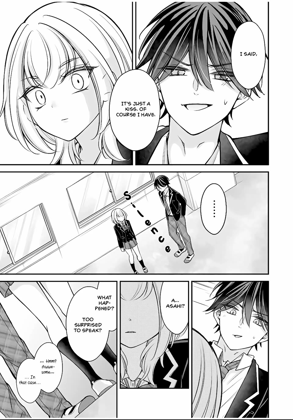 I Want to Teach that Cheeky Asahi-chan a Lesson chapter 9 page 7