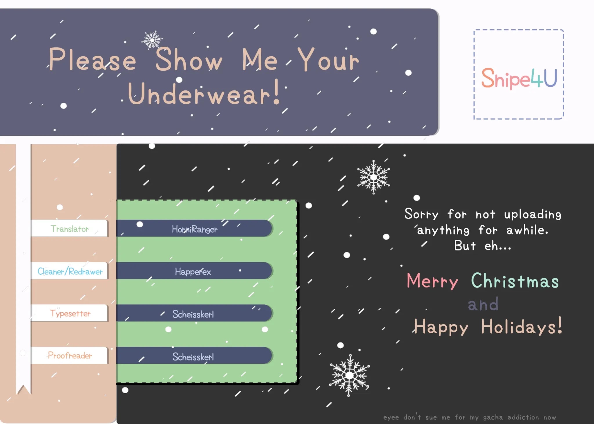 I Want Your Underwear! chapter 24 page 3