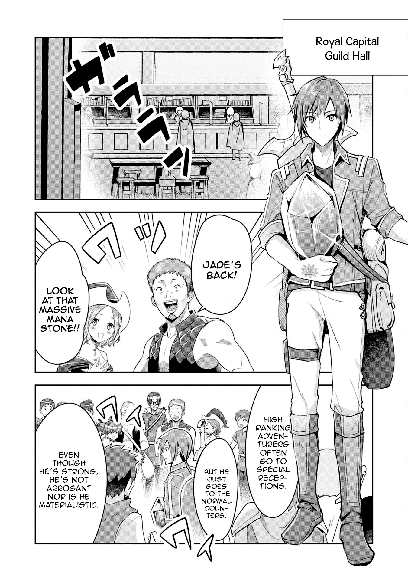 I Wanted to Confess to the Receptionist, but When I Went to the Guild, I Became a Hero chapter 1 page 22