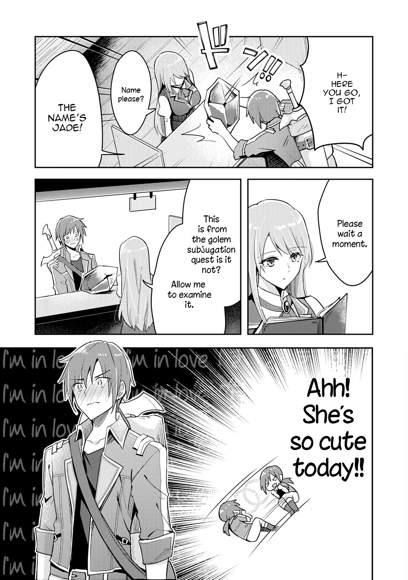 I Wanted to Confess to the Receptionist, but When I Went to the Guild, I Became a Hero chapter 1 page 25