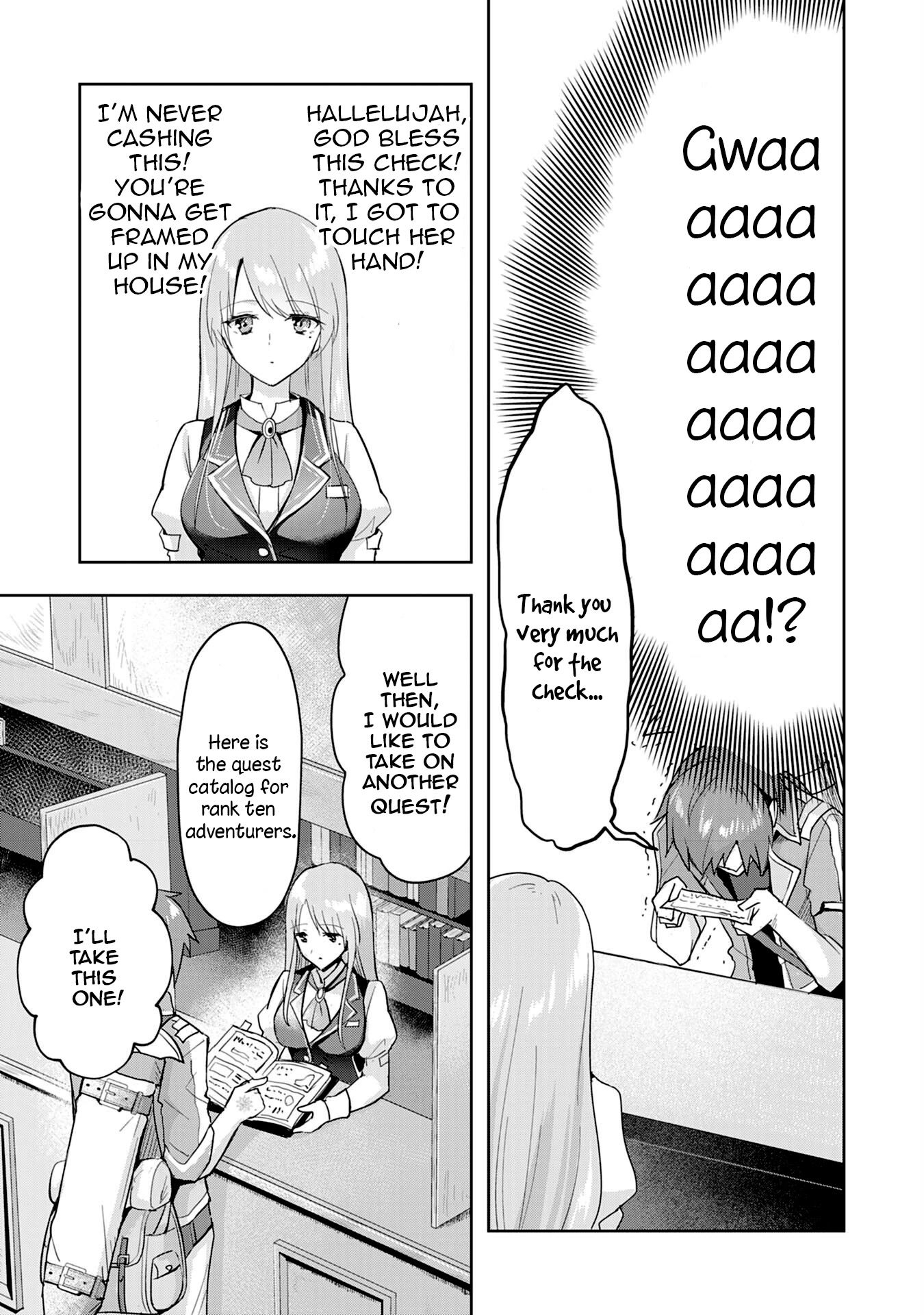 I Wanted to Confess to the Receptionist, but When I Went to the Guild, I Became a Hero chapter 1 page 29