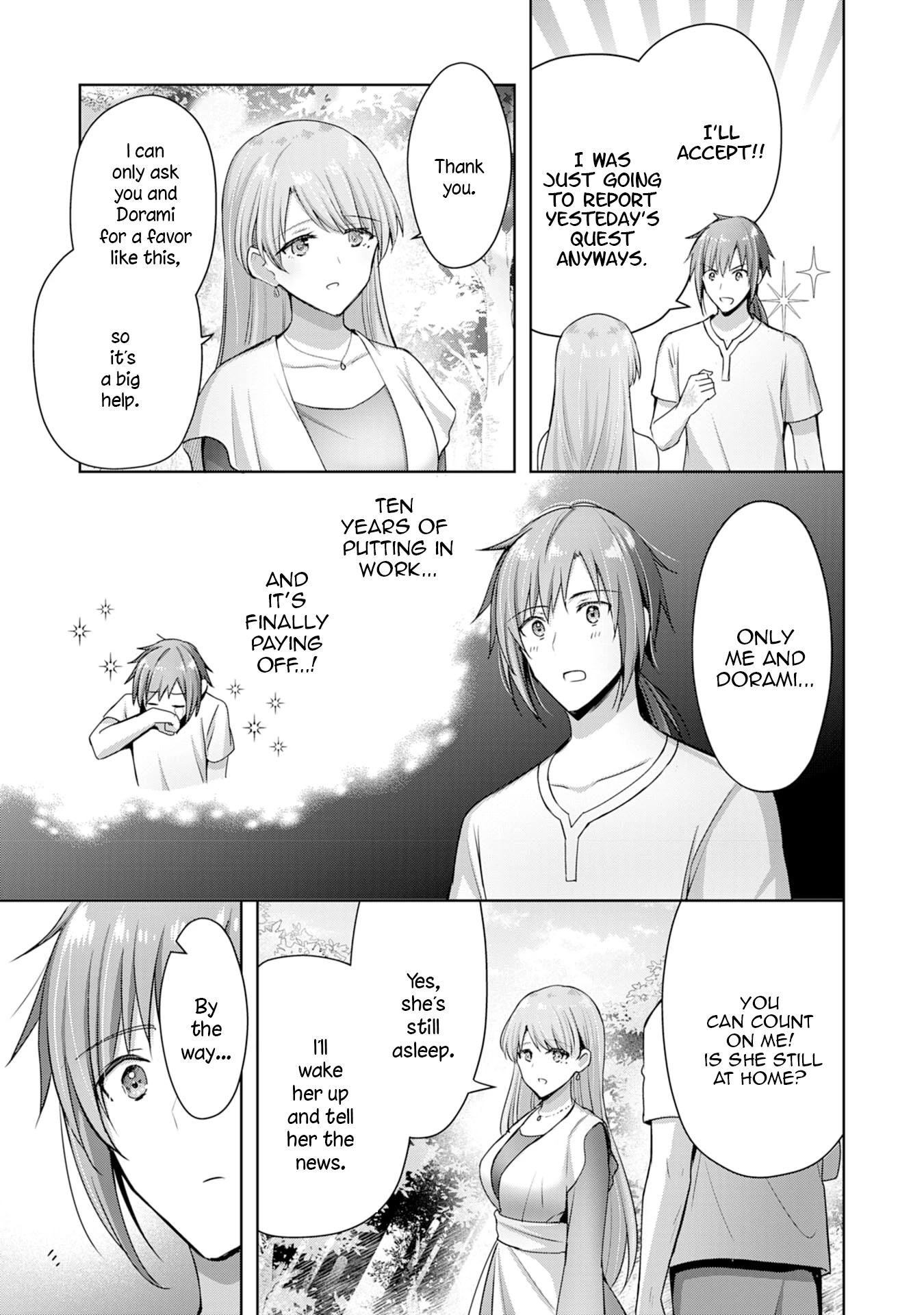 I Wanted to Confess to the Receptionist, but When I Went to the Guild, I Became a Hero chapter 10 page 3