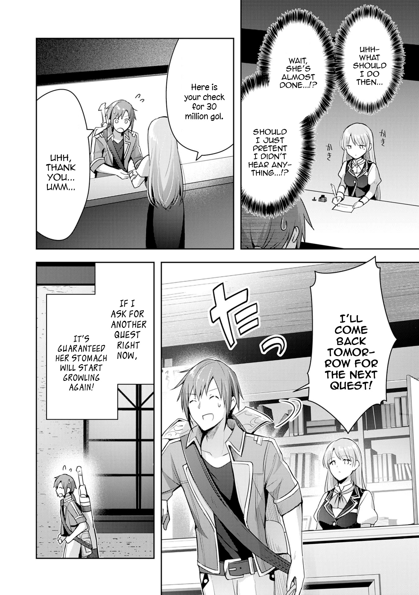 I Wanted to Confess to the Receptionist, but When I Went to the Guild, I Became a Hero chapter 5 page 8