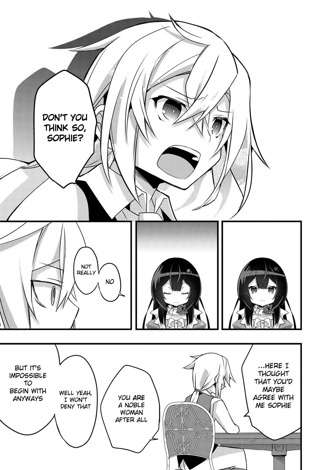I Was a Man Before Reincarnating, So I Refuse a Reverse Harem chapter 3 page 27