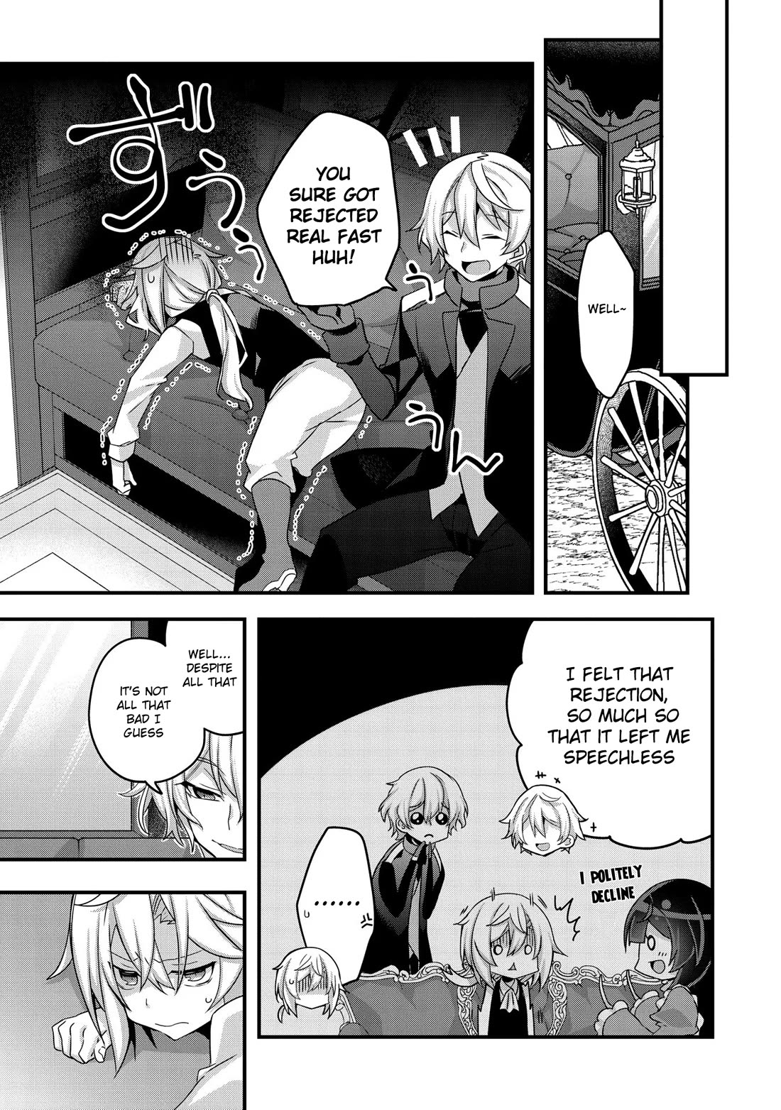 I Was a Man Before Reincarnating, So I Refuse a Reverse Harem chapter 4 page 17