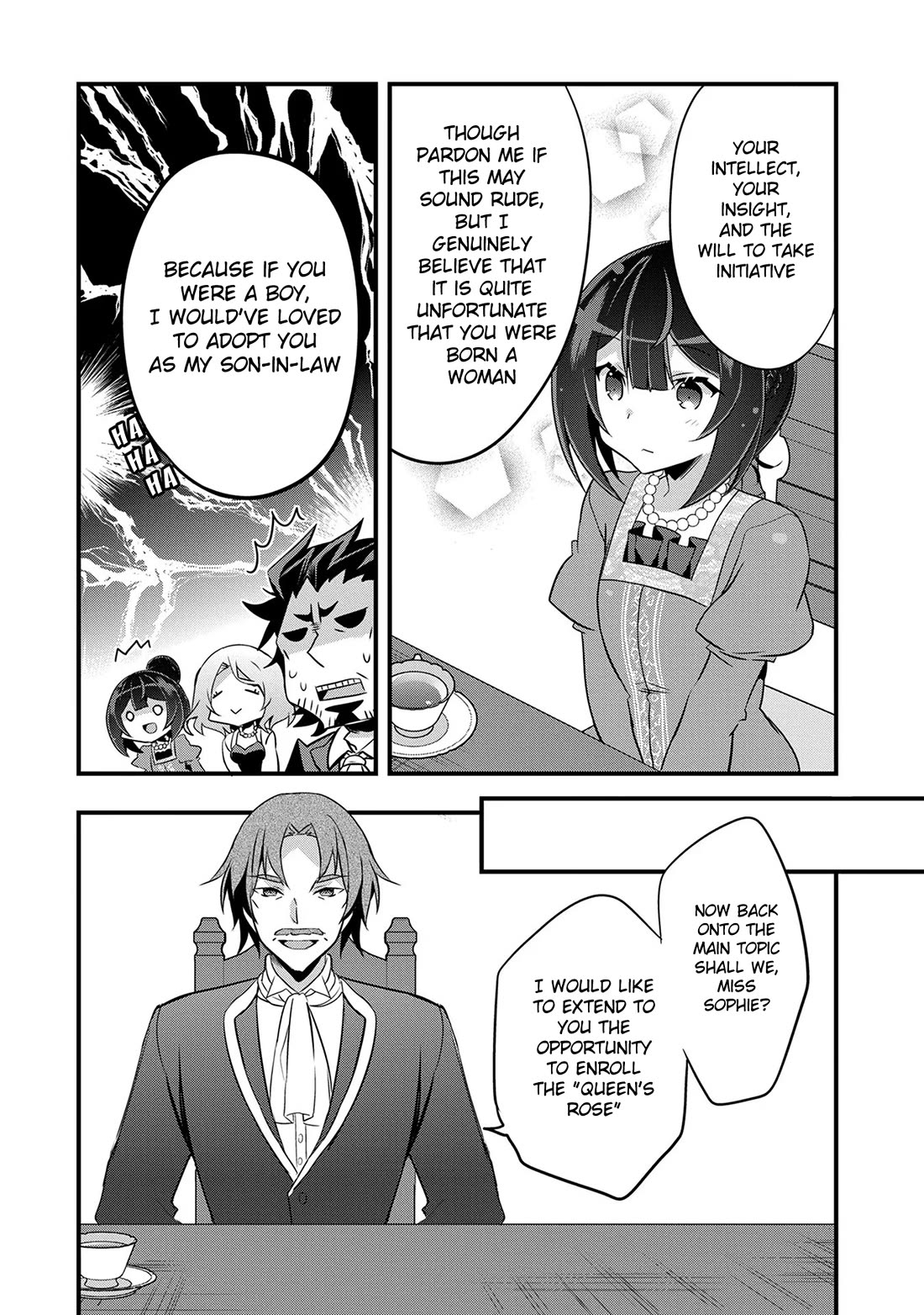 I Was a Man Before Reincarnating, So I Refuse a Reverse Harem chapter 6 page 8