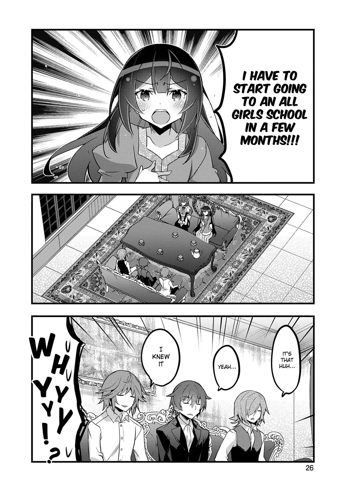 I Was a Man Before Reincarnating, So I Refuse a Reverse Harem chapter 7 page 6
