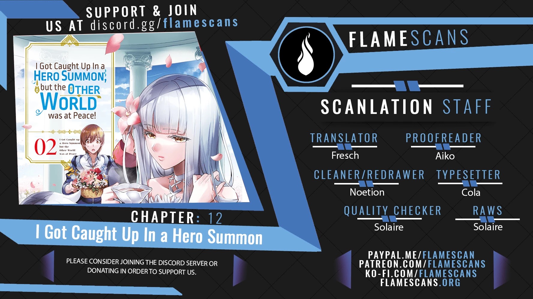 I Was Caught up in a Hero Summoning, but That World Is at Peace chapter 12 page 1