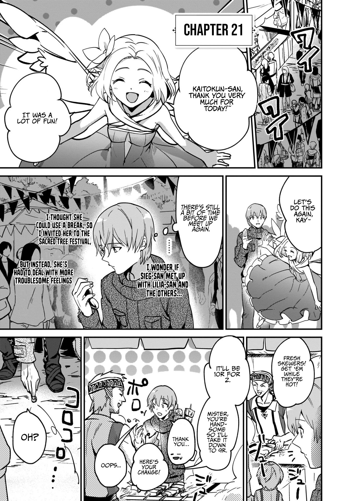 I Was Caught up in a Hero Summoning, but That World Is at Peace chapter 21 page 3