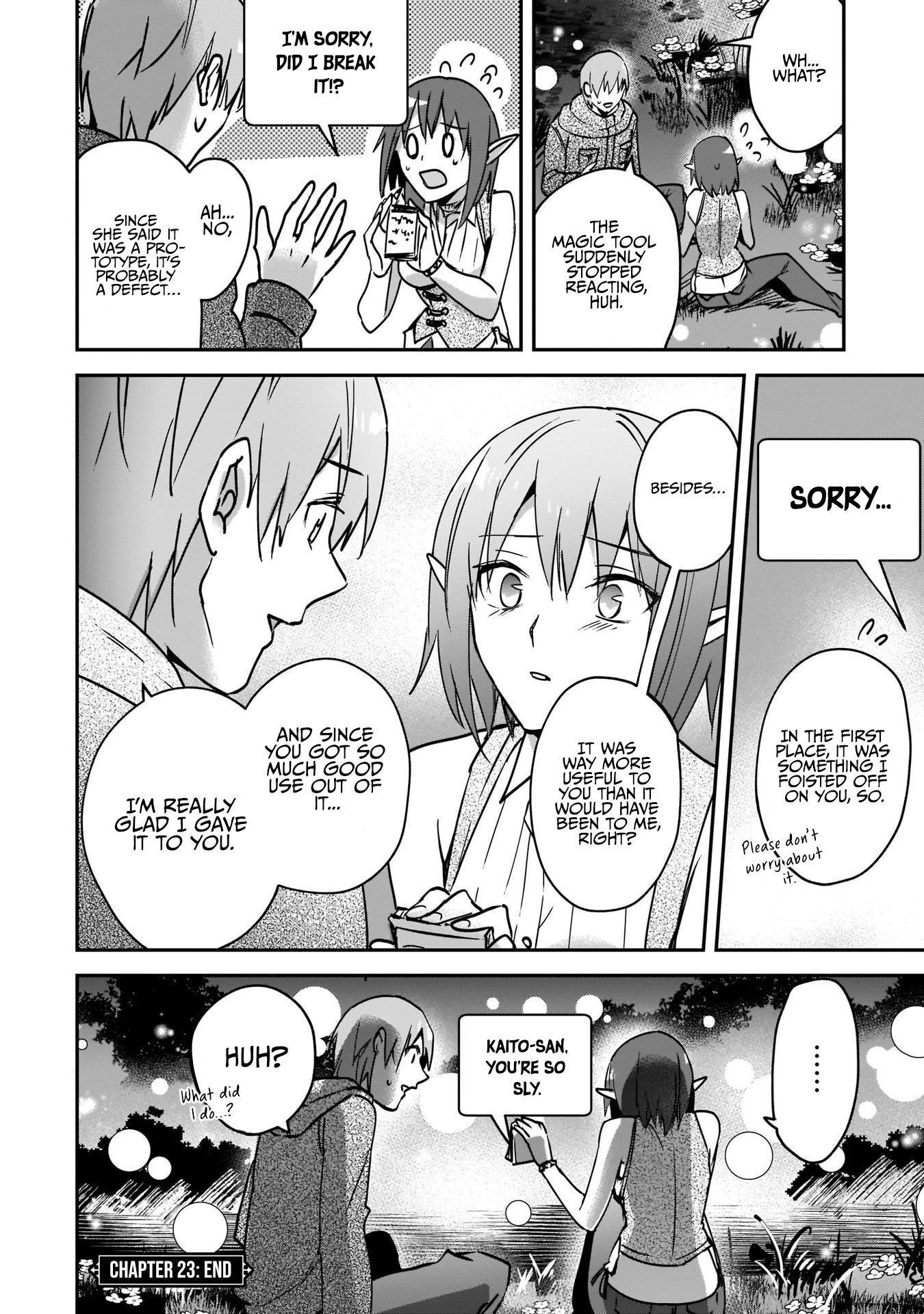 I Was Caught up in a Hero Summoning, but That World Is at Peace chapter 23 page 33