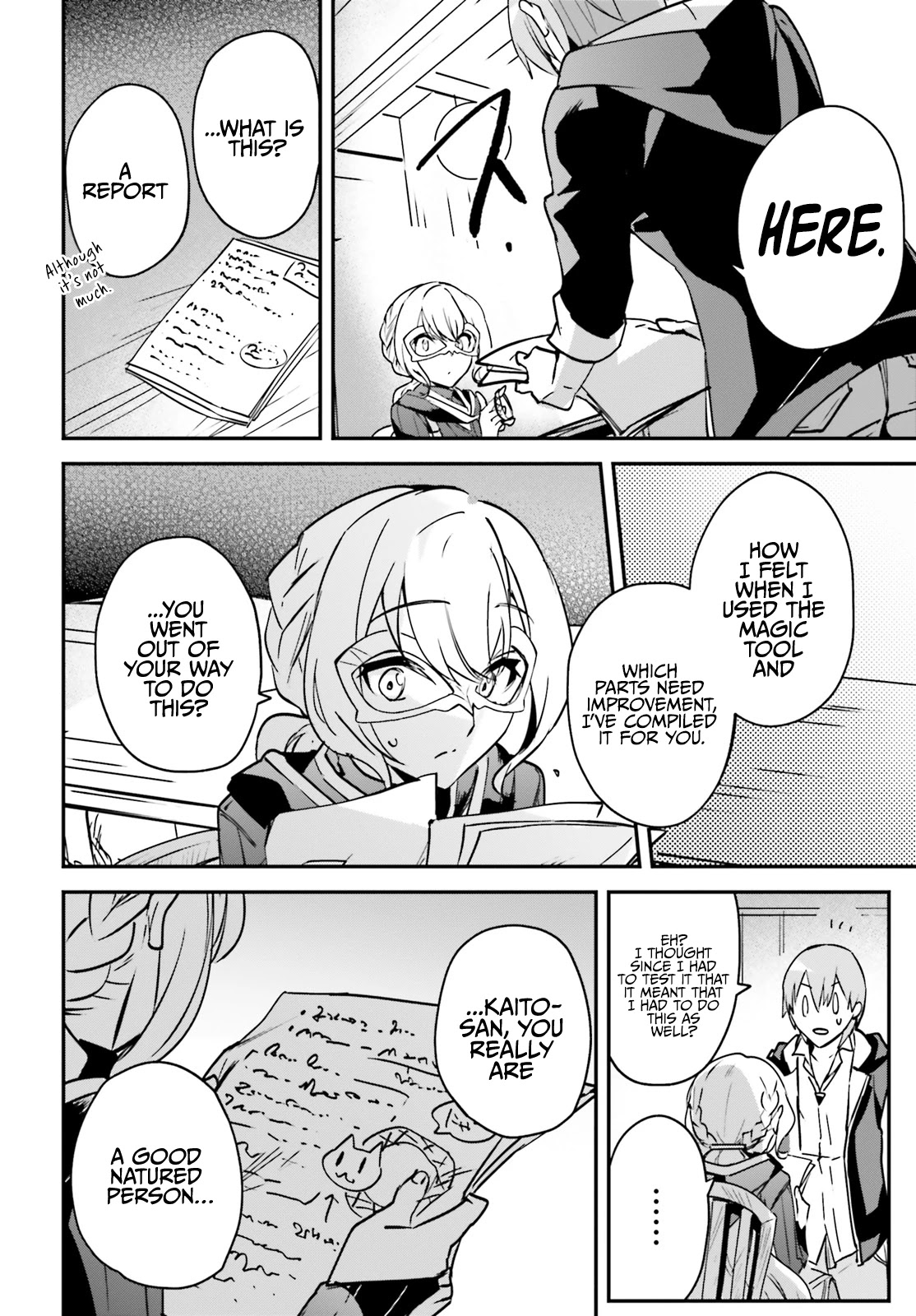 I Was Caught up in a Hero Summoning, but That World Is at Peace chapter 28 page 12