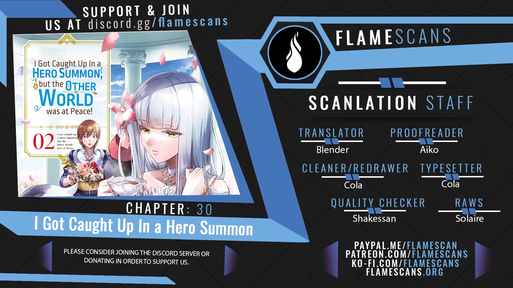 I Was Caught up in a Hero Summoning, but That World Is at Peace chapter 30 page 1