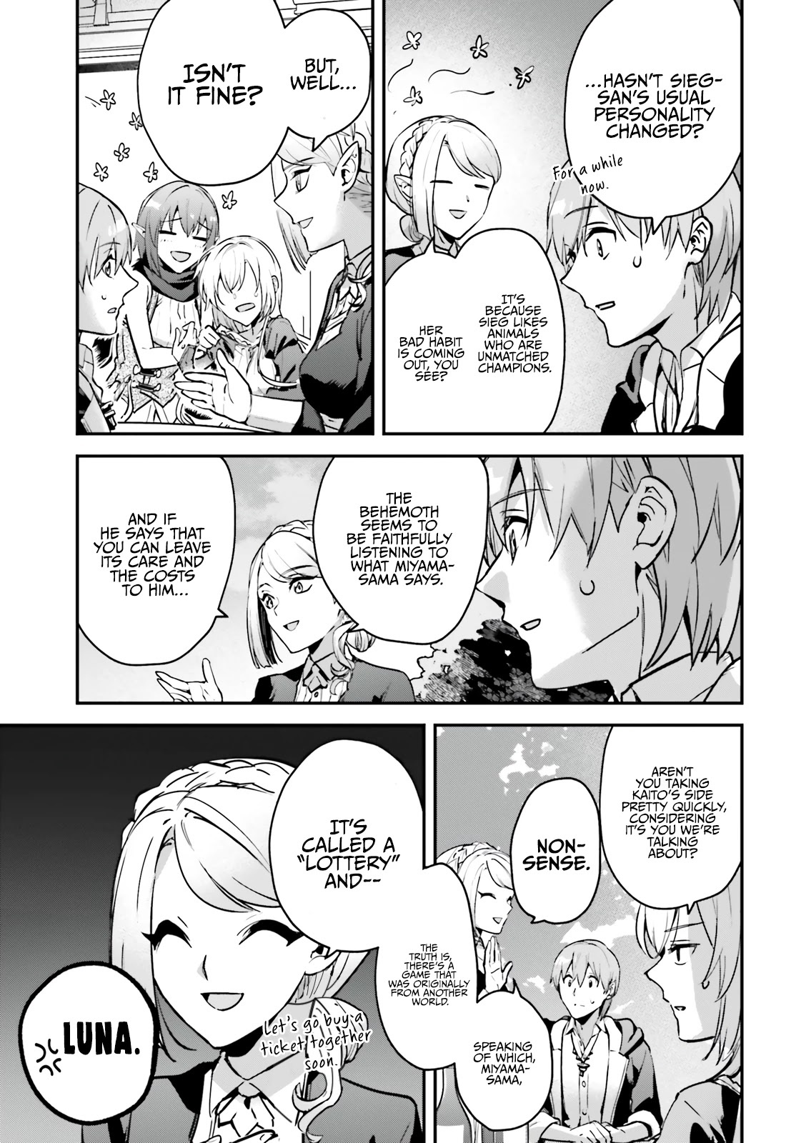 I Was Caught up in a Hero Summoning, but That World Is at Peace chapter 33 page 9