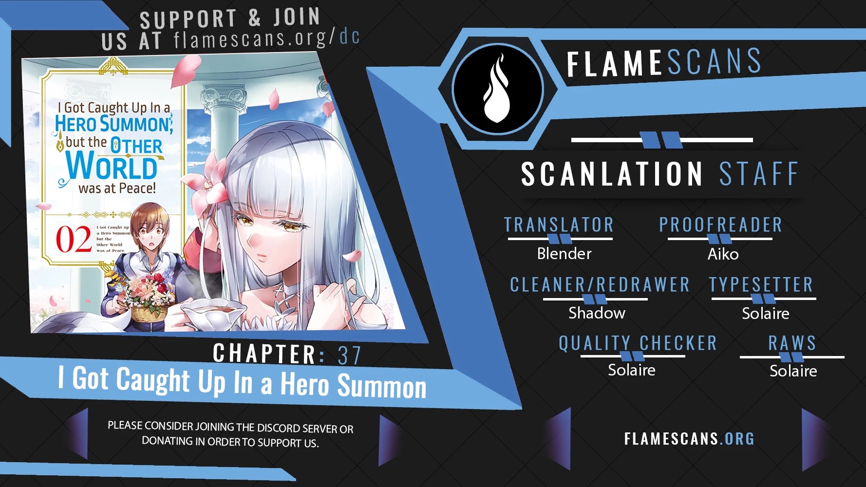 I Was Caught up in a Hero Summoning, but That World Is at Peace chapter 37 page 1