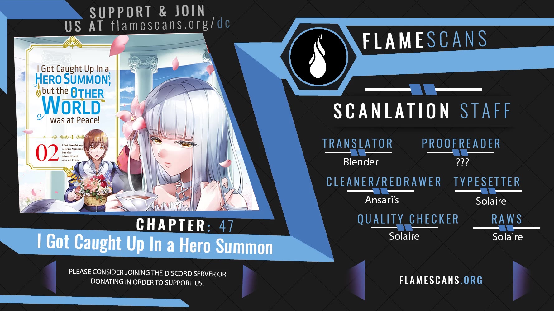 I Was Caught up in a Hero Summoning, but That World Is at Peace chapter 47 page 1