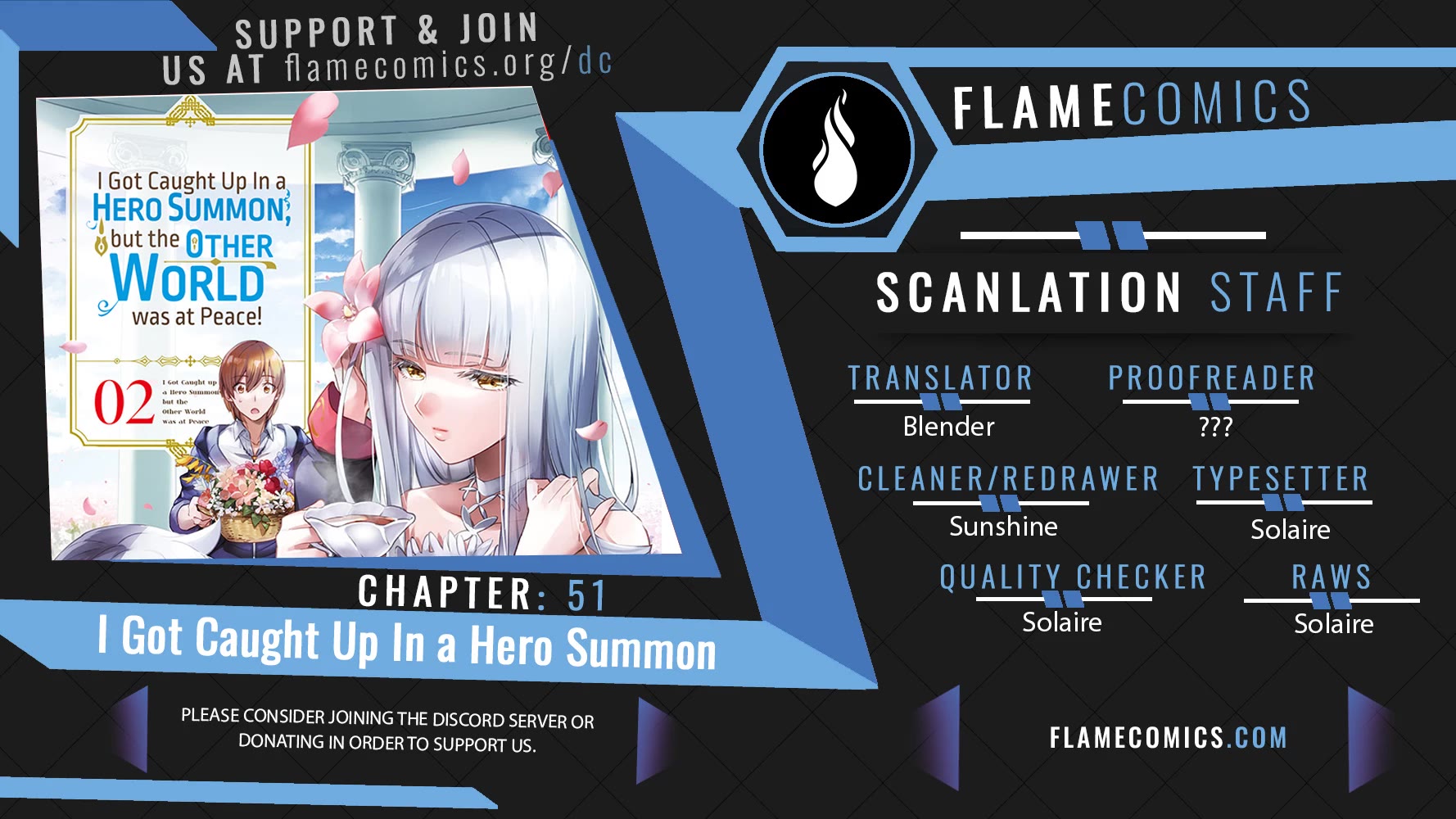 I Was Caught up in a Hero Summoning, but That World Is at Peace chapter 51 page 1