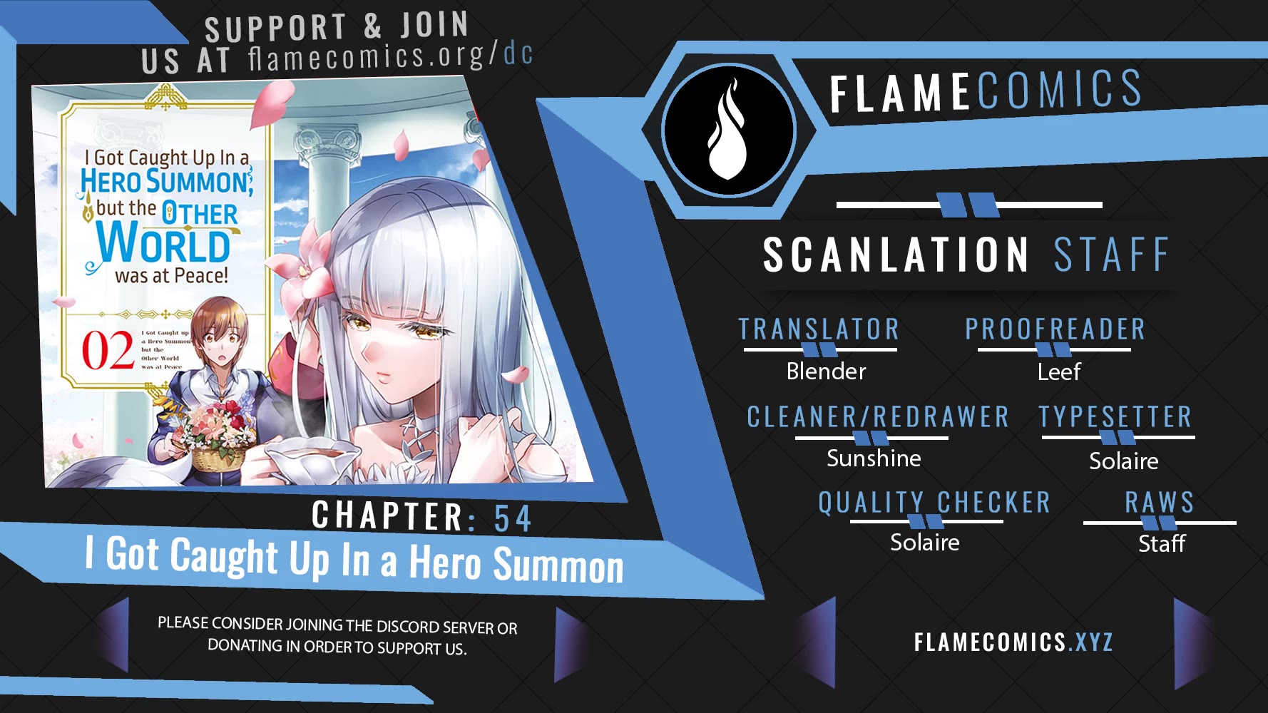 I Was Caught up in a Hero Summoning, but That World Is at Peace chapter 54 page 1