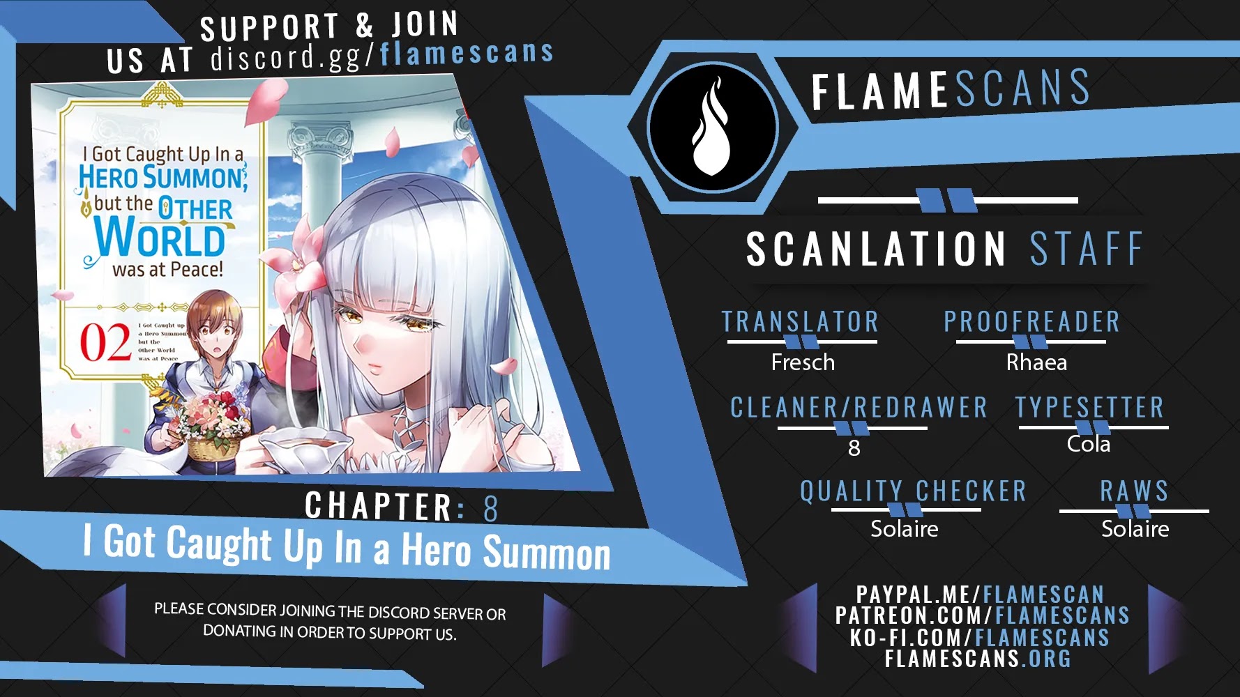 I Was Caught up in a Hero Summoning, but That World Is at Peace chapter 8 page 1