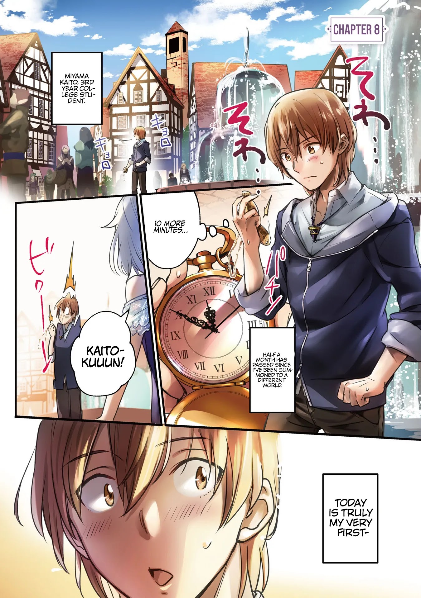 I Was Caught up in a Hero Summoning, but That World Is at Peace chapter 8 page 4