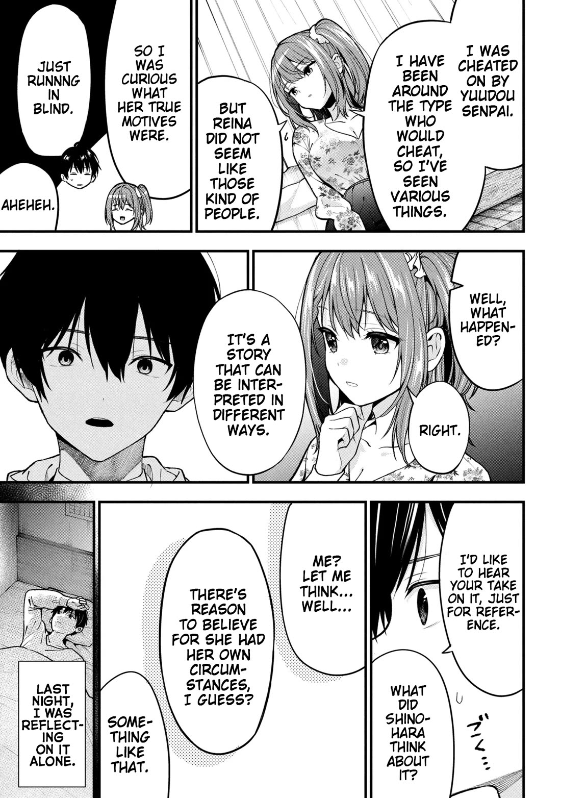 I Was Cheated On by My Girlfriend, but My Devilish Junior Now Yearns for Me chapter 30 page 21