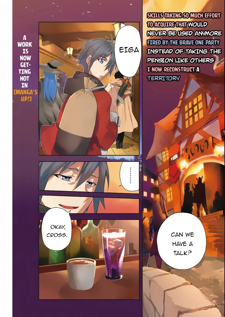 I Was Dismissed from the Hero’s Party Because They Don’t Need My Training Skills, so I Strengthened My [Fief] Which I Got as a Replacement for My Retirement Money. chapter 1 page 2