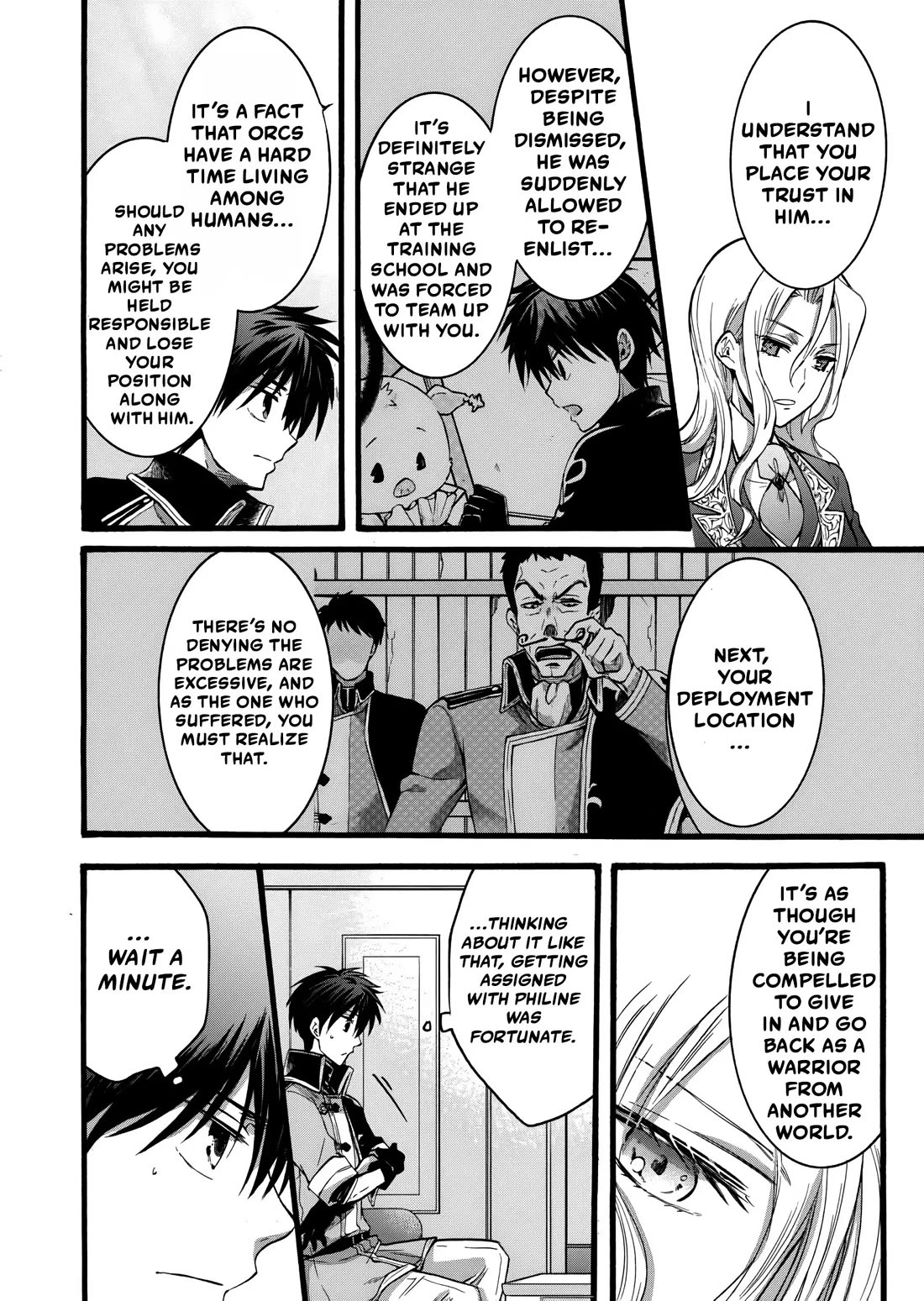 I Was Invited to Join the Country as an Otherworldly Warrior, but I Refused and Decided to Start as a Soldier chapter 12 page 7