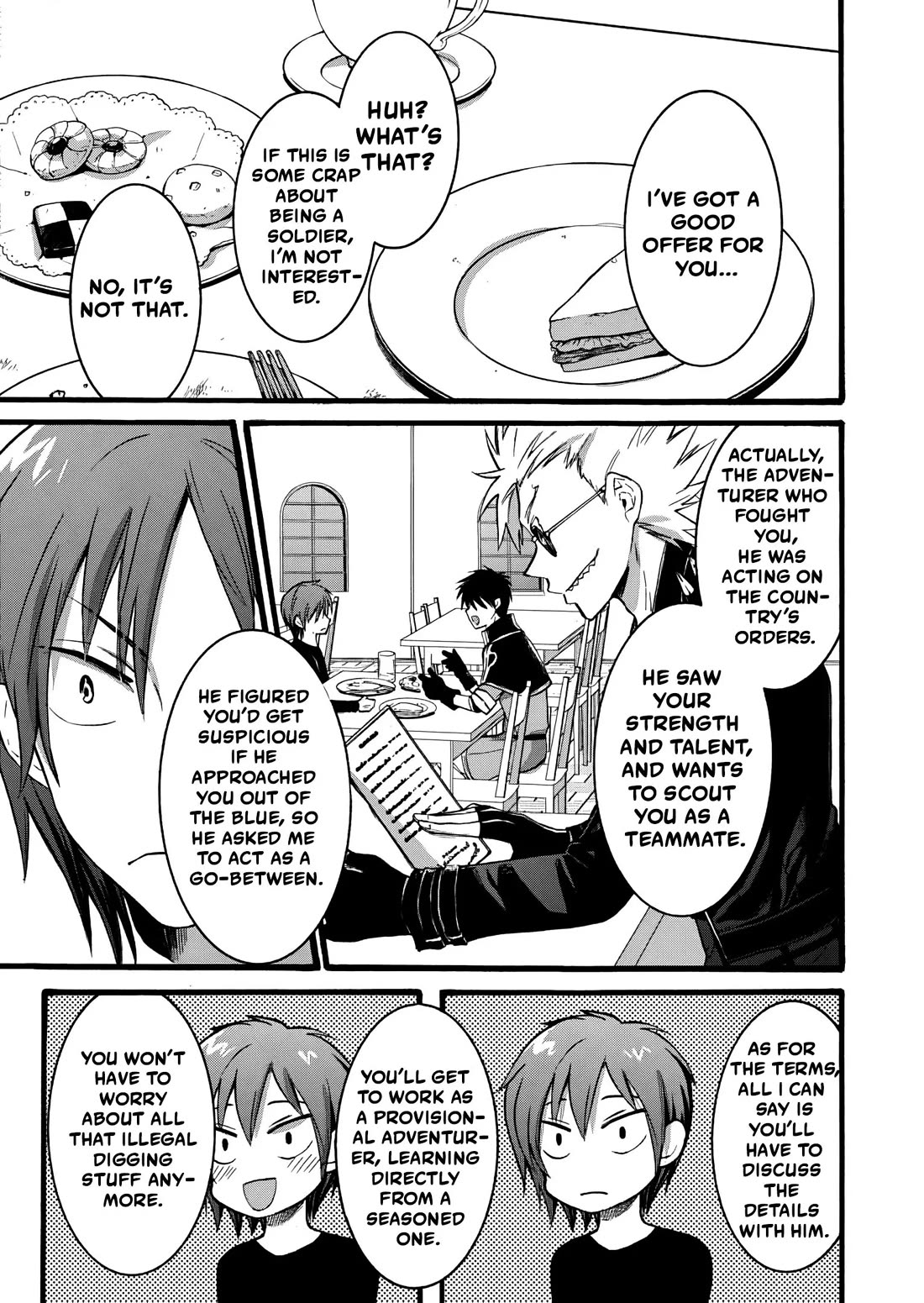 I Was Invited to Join the Country as an Otherworldly Warrior, but I Refused and Decided to Start as a Soldier chapter 13 page 34