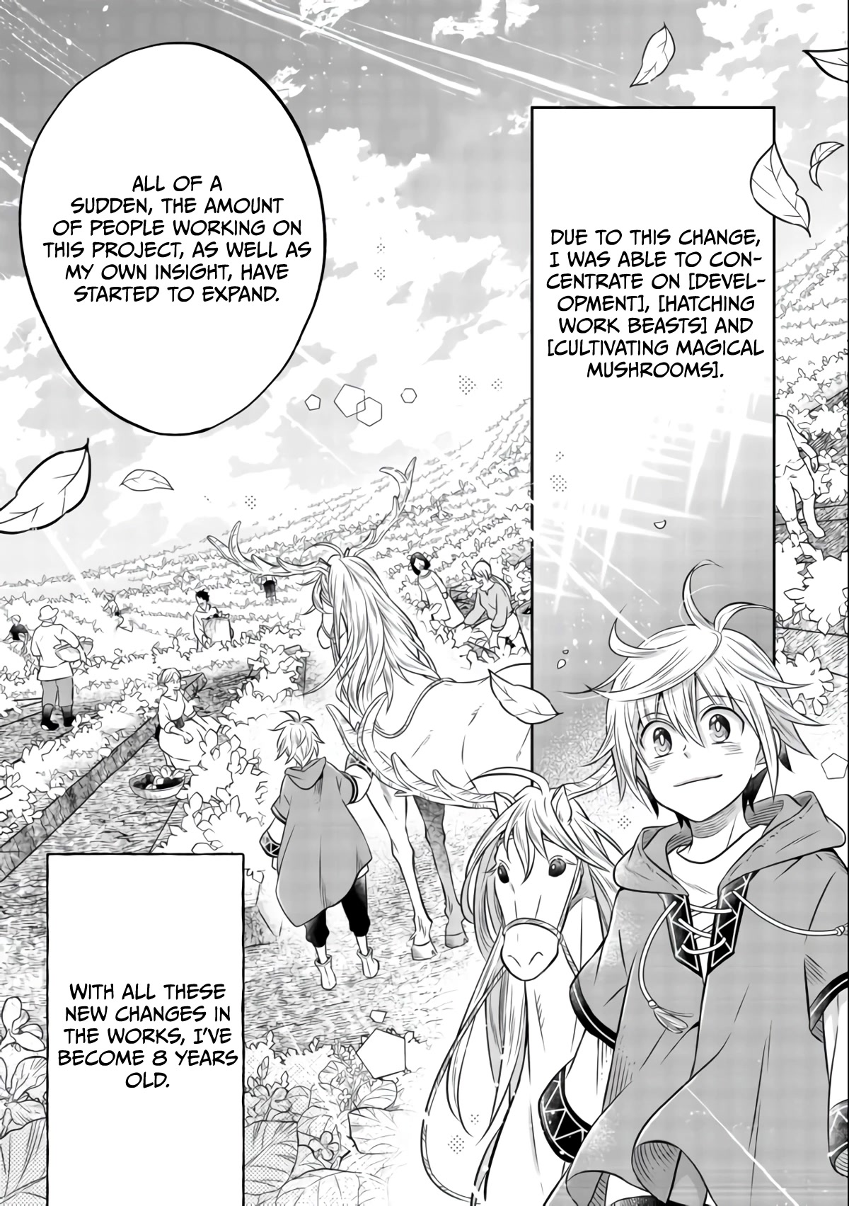 I Was Reincarnated as a Poor Farmer in a Different World, so I Decided to Make Bricks to Build a Castle chapter 8.1 page 8