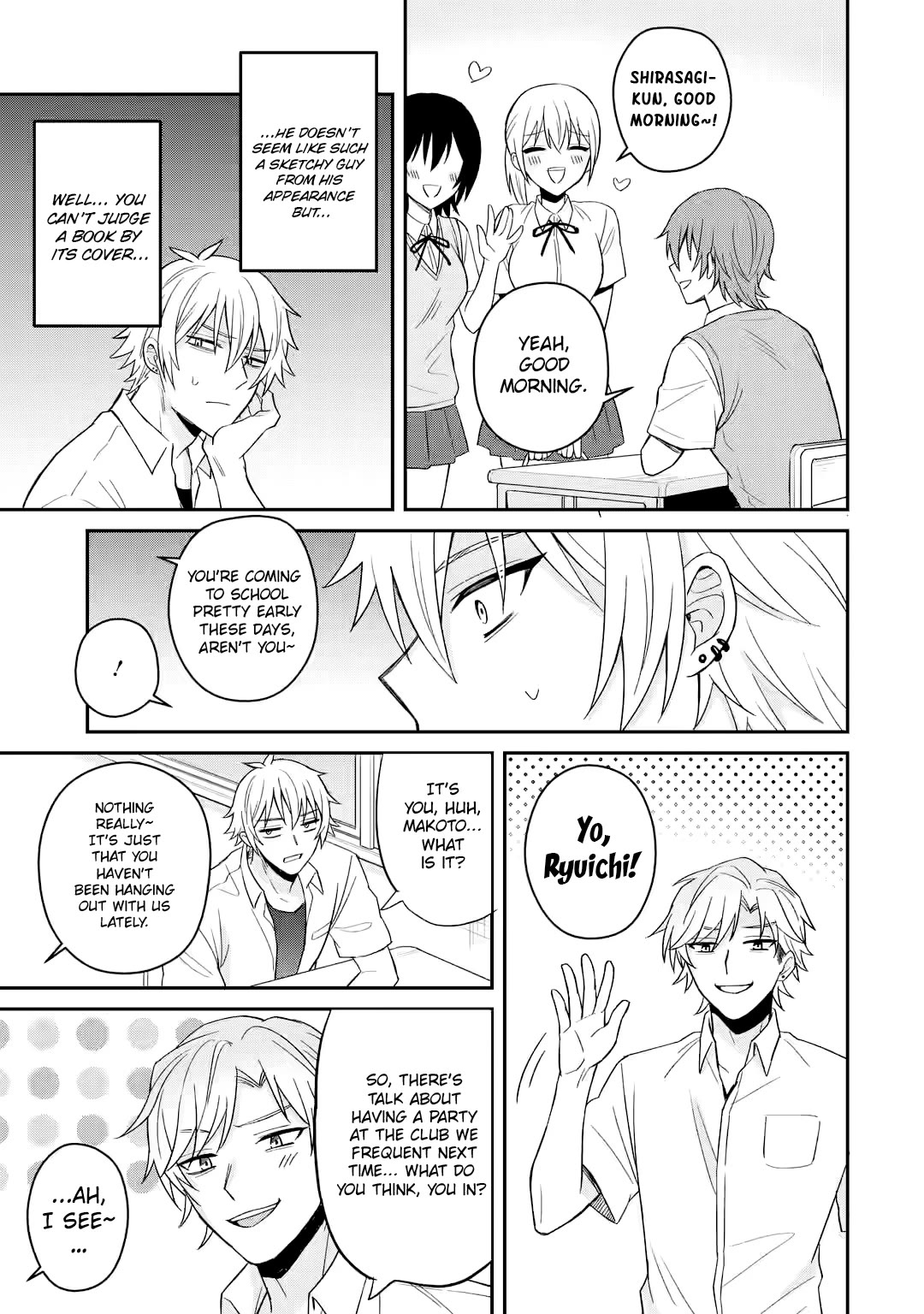 I Was Reincarnated As The Scumbag From a Netorare Manga, But The Heroine is Coming On To Me chapter 11 page 9