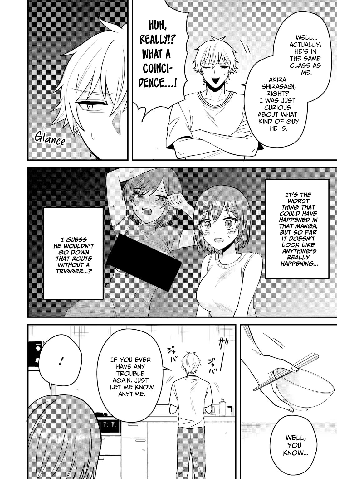 I Was Reincarnated As The Scumbag From a Netorare Manga, But The Heroine is Coming On To Me chapter 12 page 8