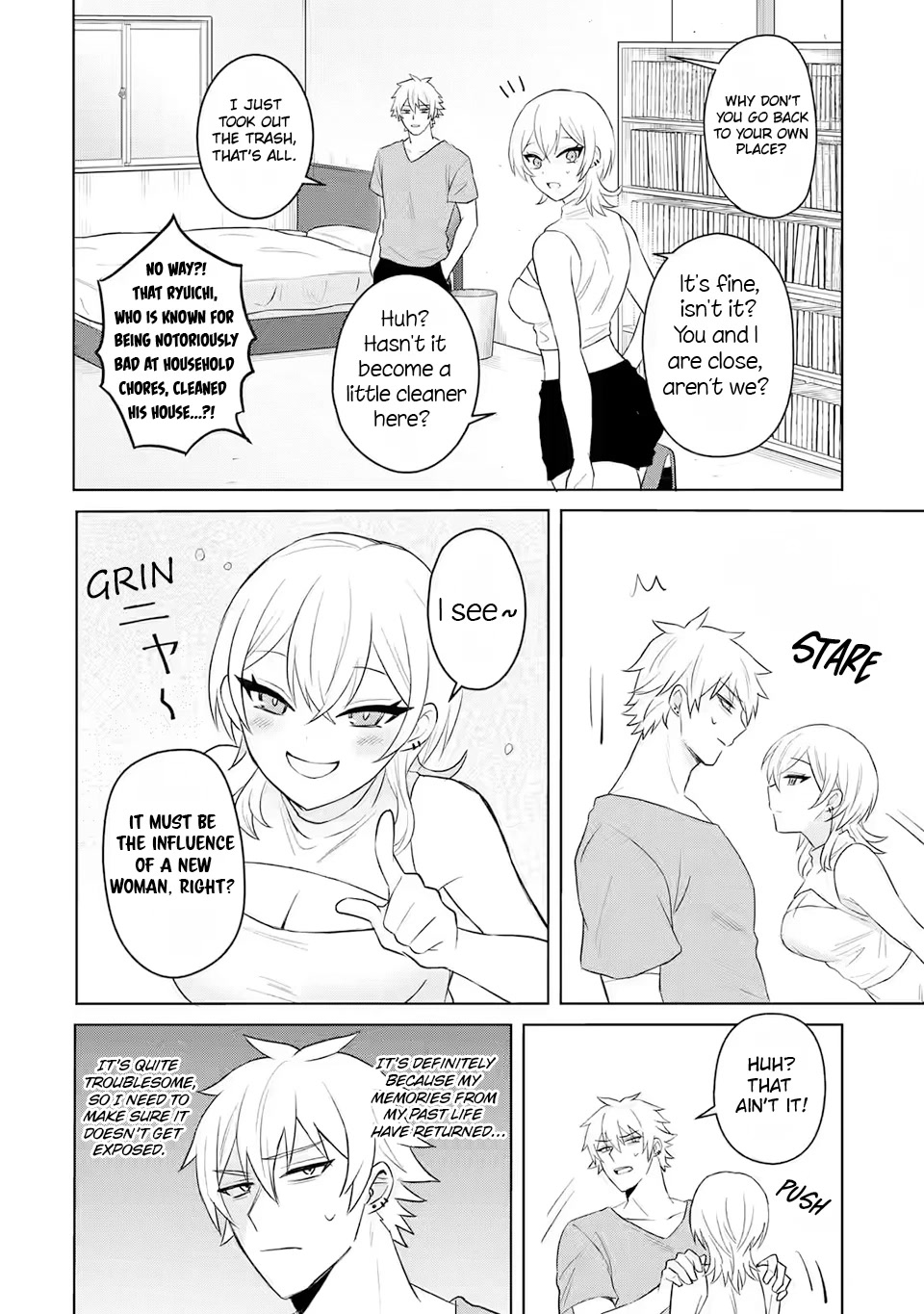 I Was Reincarnated As The Scumbag From a Netorare Manga, But The Heroine is Coming On To Me chapter 3 page 32