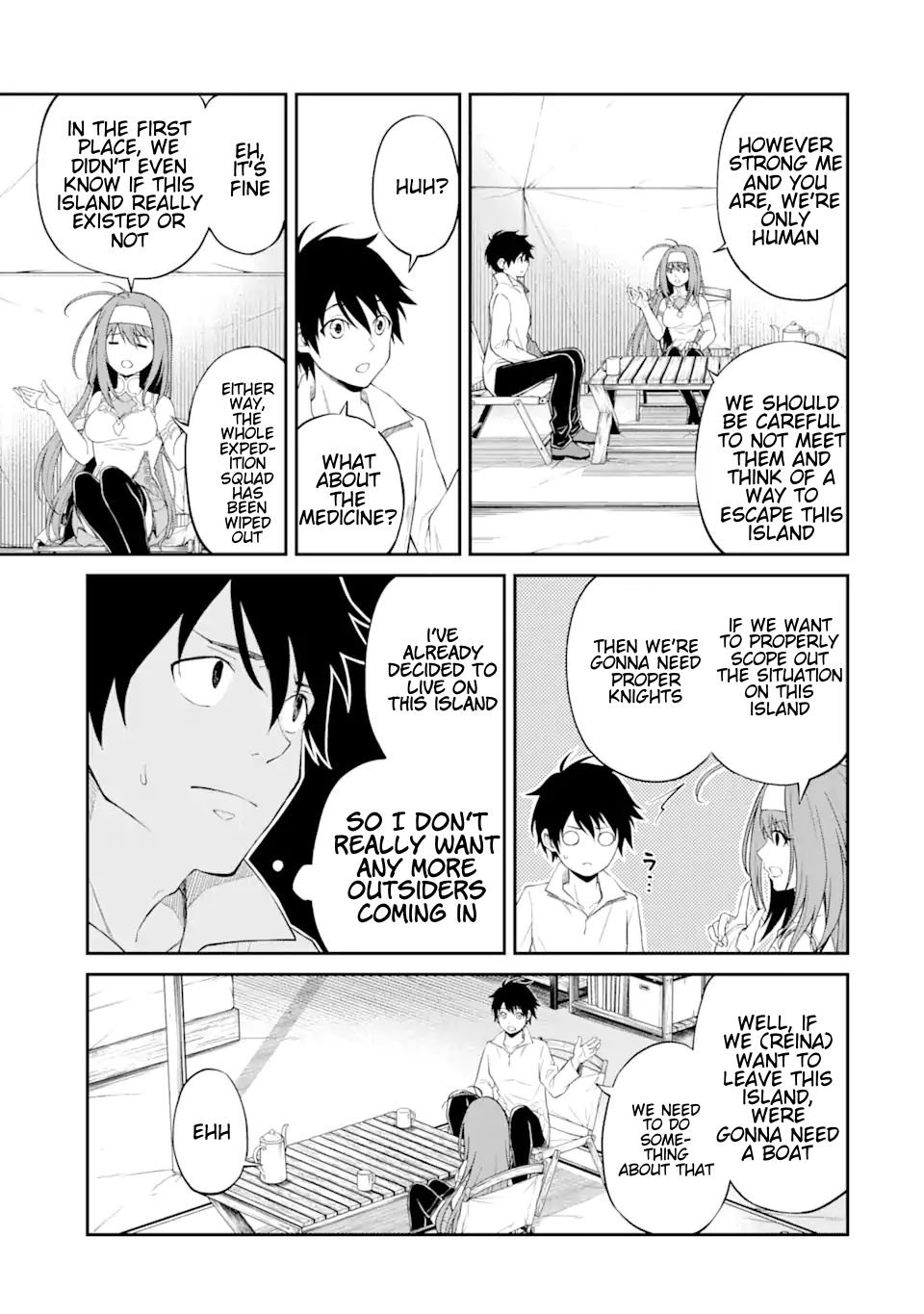 I Was Reincarnated on an Island Where the Strongest Species Live So I Will Enjoy a Peaceful Life on This Island chapter 2.4 page 7