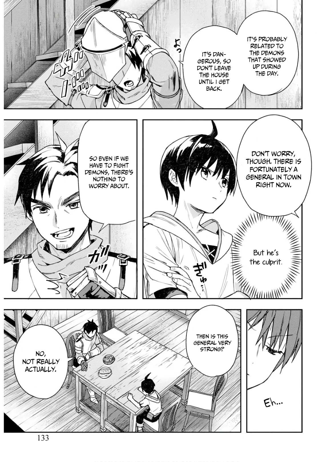 I Was the Weakest of the Four Heavenly Kings. Since I Have Reincarnated, I Want to Lead a Peaceful Life chapter 6 page 9