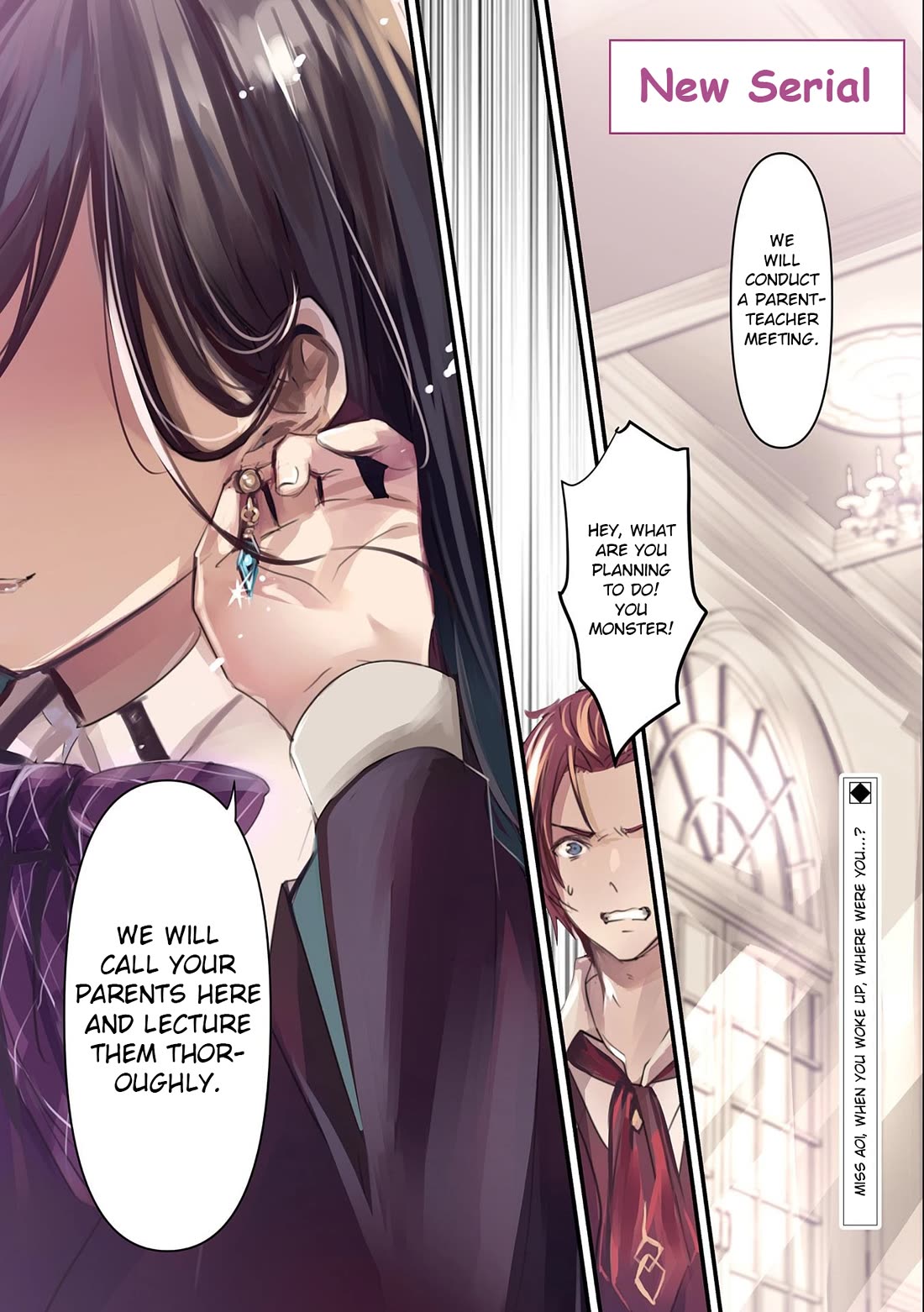 I Was Transferred To Another World And Became A Teacher, But I'm Feared As A Witch: Aoi-sensei's Academy Struggle Log chapter 1 page 2