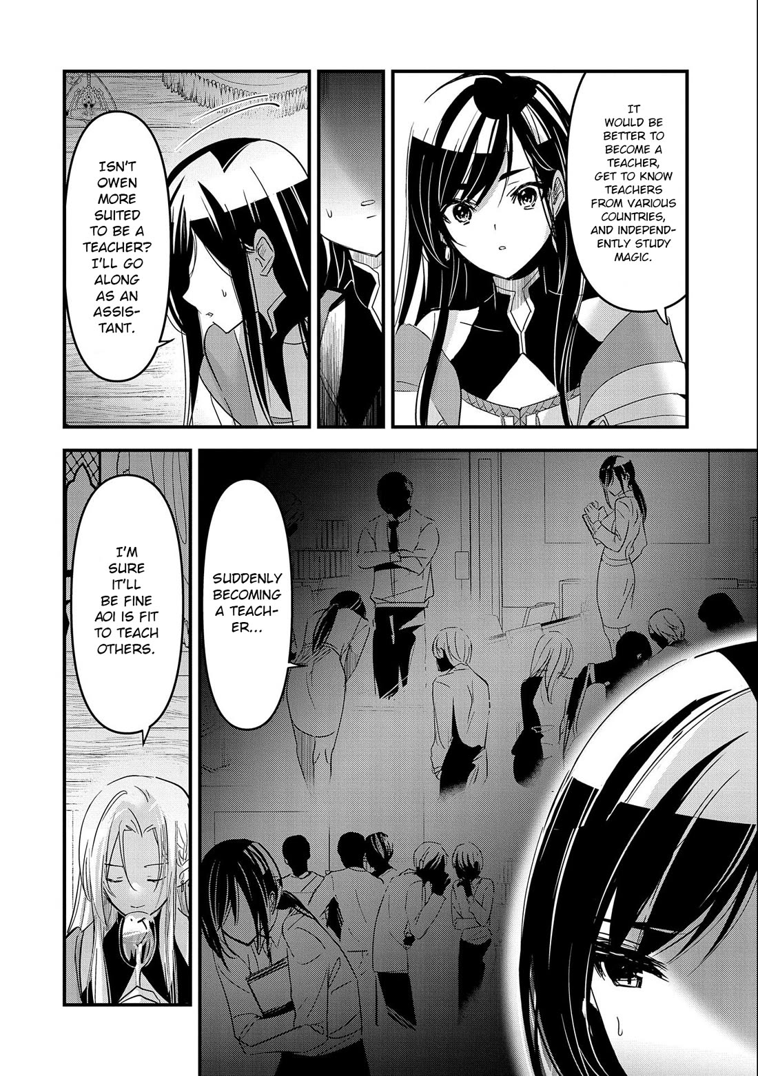 I Was Transferred To Another World And Became A Teacher, But I'm Feared As A Witch: Aoi-sensei's Academy Struggle Log chapter 1 page 24