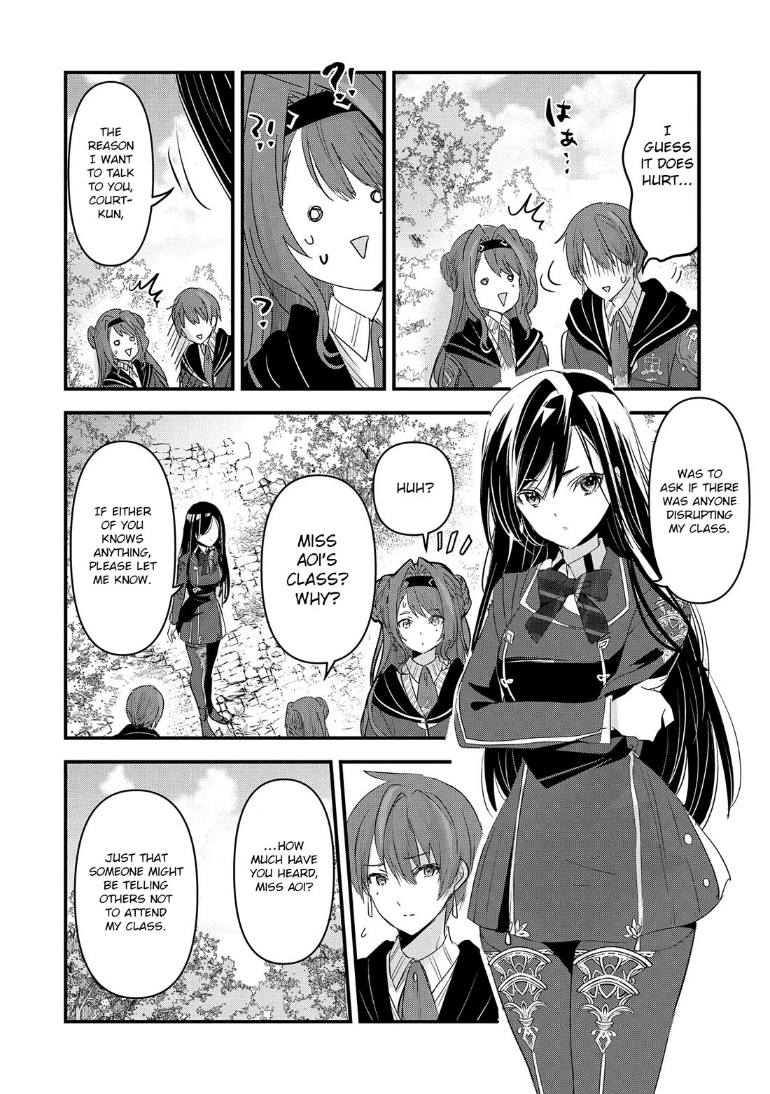 I Was Transferred To Another World And Became A Teacher, But I'm Feared As A Witch: Aoi-sensei's Academy Struggle Log chapter 11 page 3