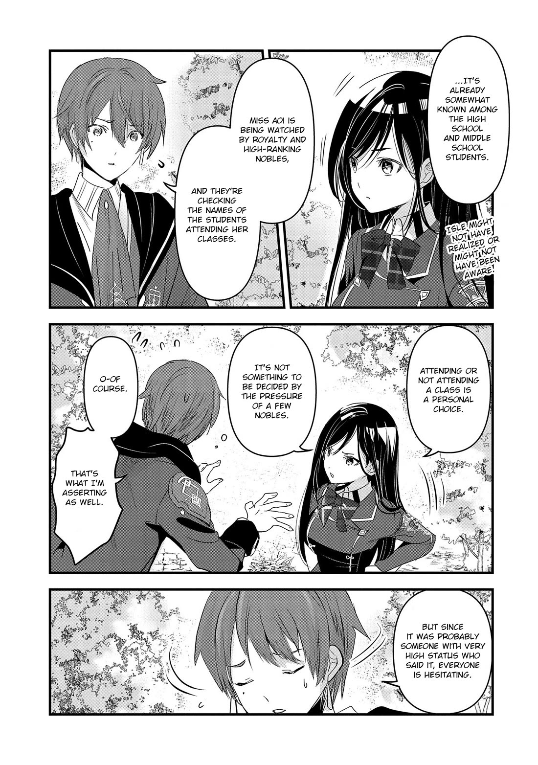 I Was Transferred To Another World And Became A Teacher, But I'm Feared As A Witch: Aoi-sensei's Academy Struggle Log chapter 11 page 4